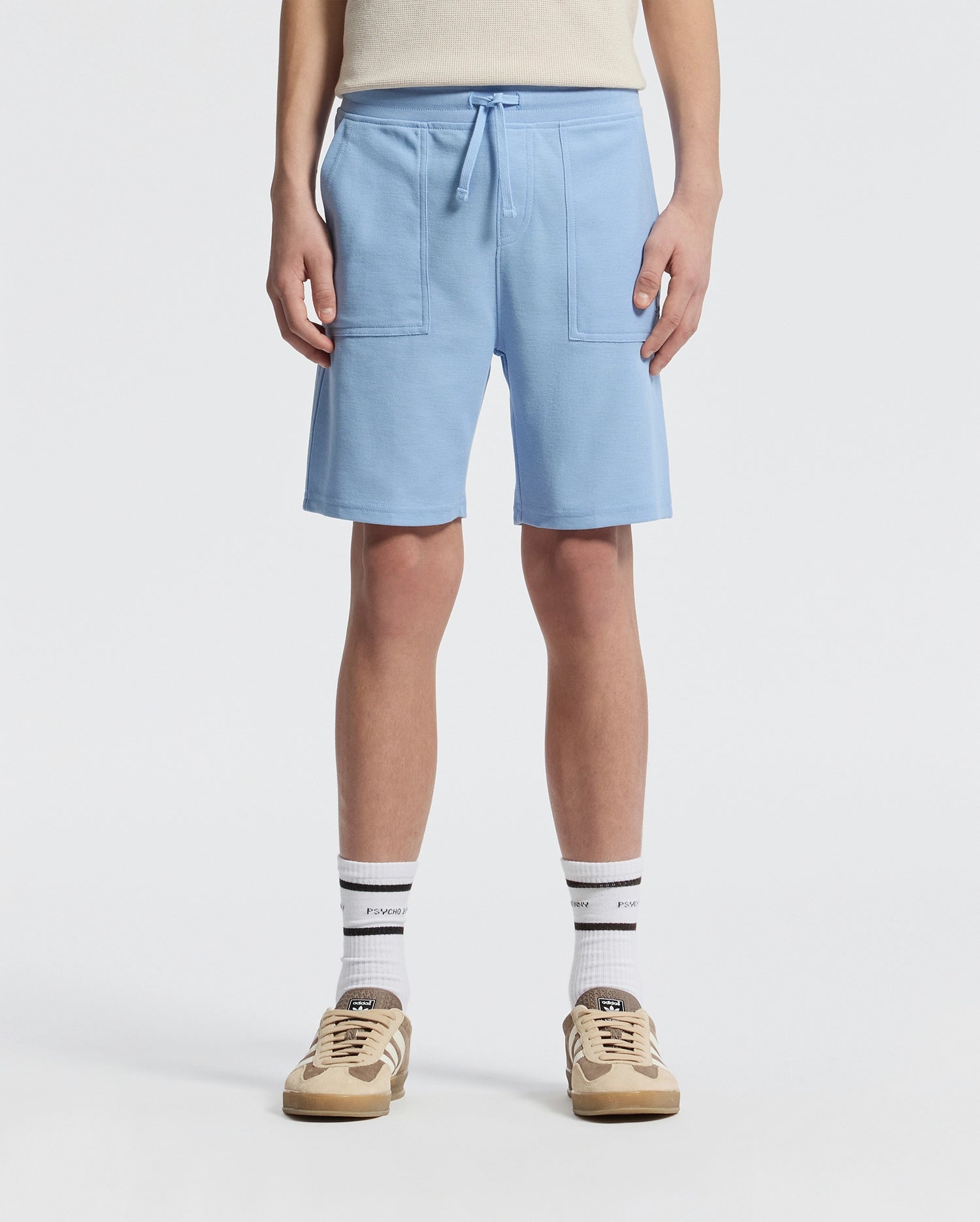 KIDS TAYLOR LIGHT PIQUE SWEATSHORT - B0R344F200 - Image 8