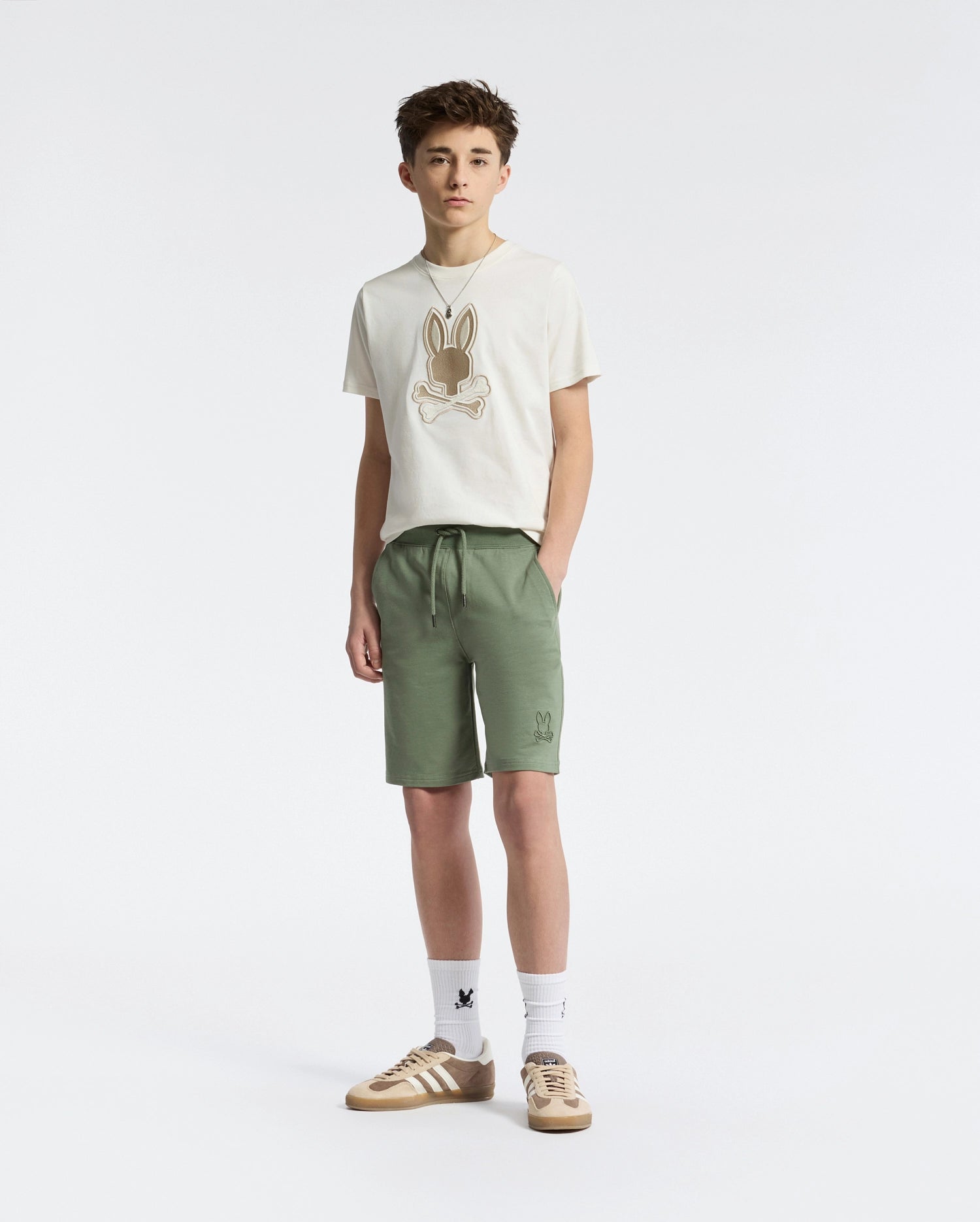 KIDS LEVANZO FRENCH TERRY SWEATSHORT - B0R578F200 - Image 9