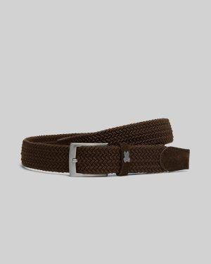 MENS STRETCH BRAIDED BELT - B6A890F200