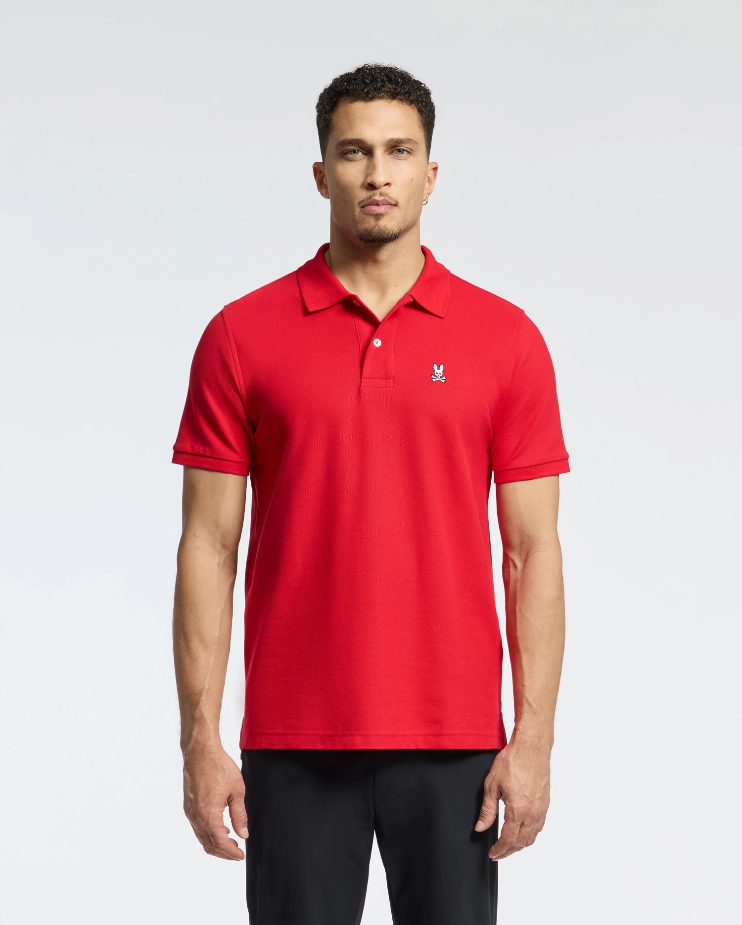 MENS CLASSIC PIQUE POLO SHIRT - B6K001CRPC - Image 3