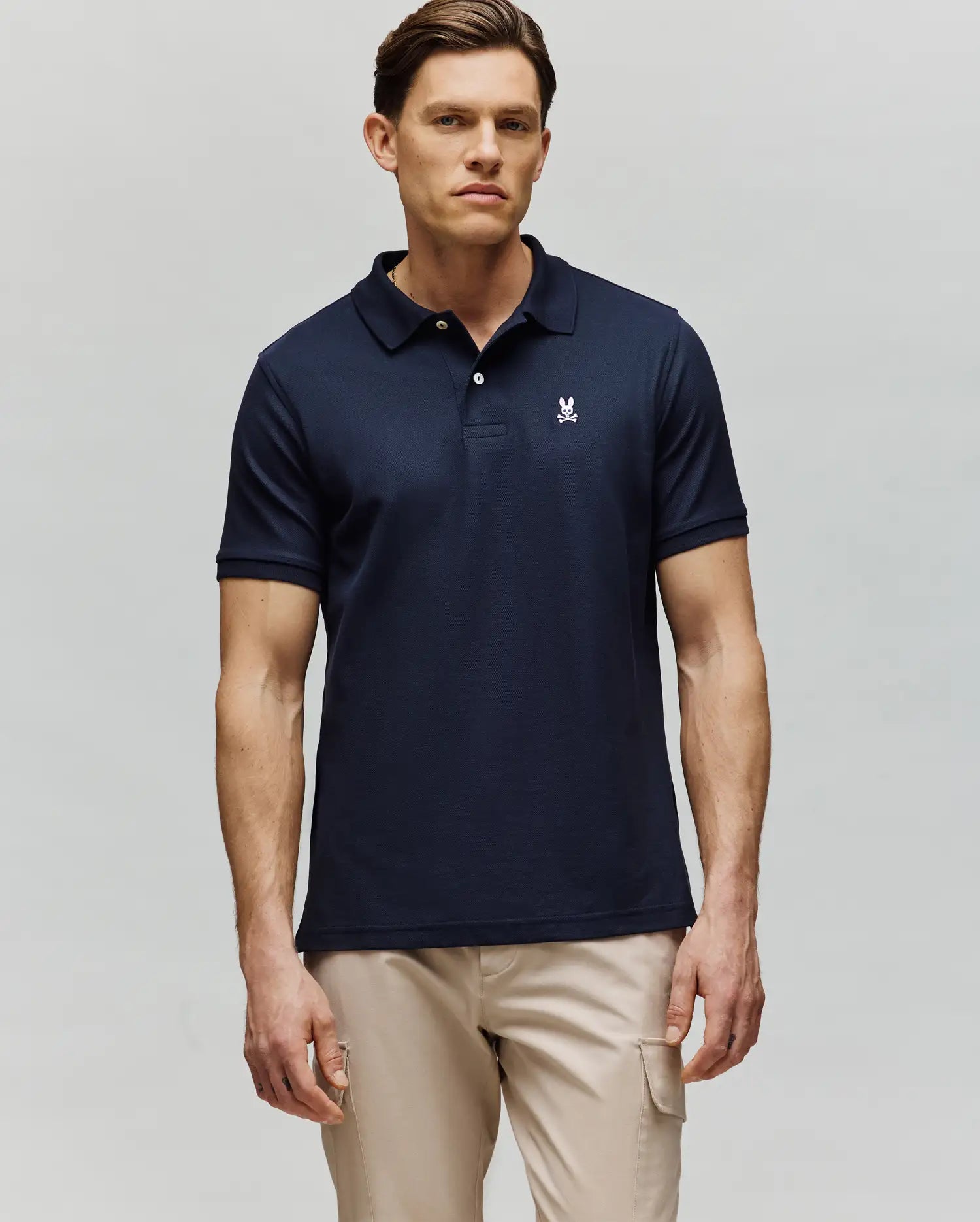 MENS CLASSIC PIQUE POLO SHIRT - B6K001ARPC - Image 4