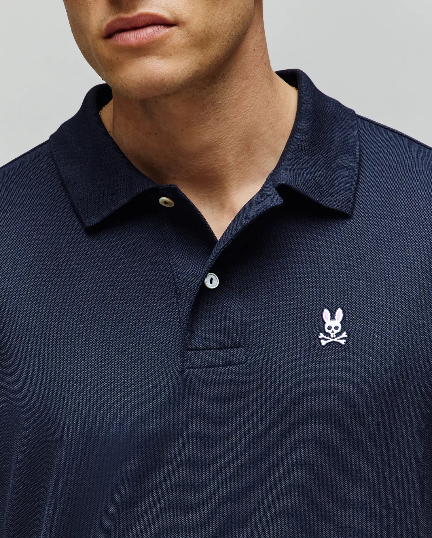 MENS CLASSIC PIQUE POLO SHIRT - B6K001ARPC - Image 3