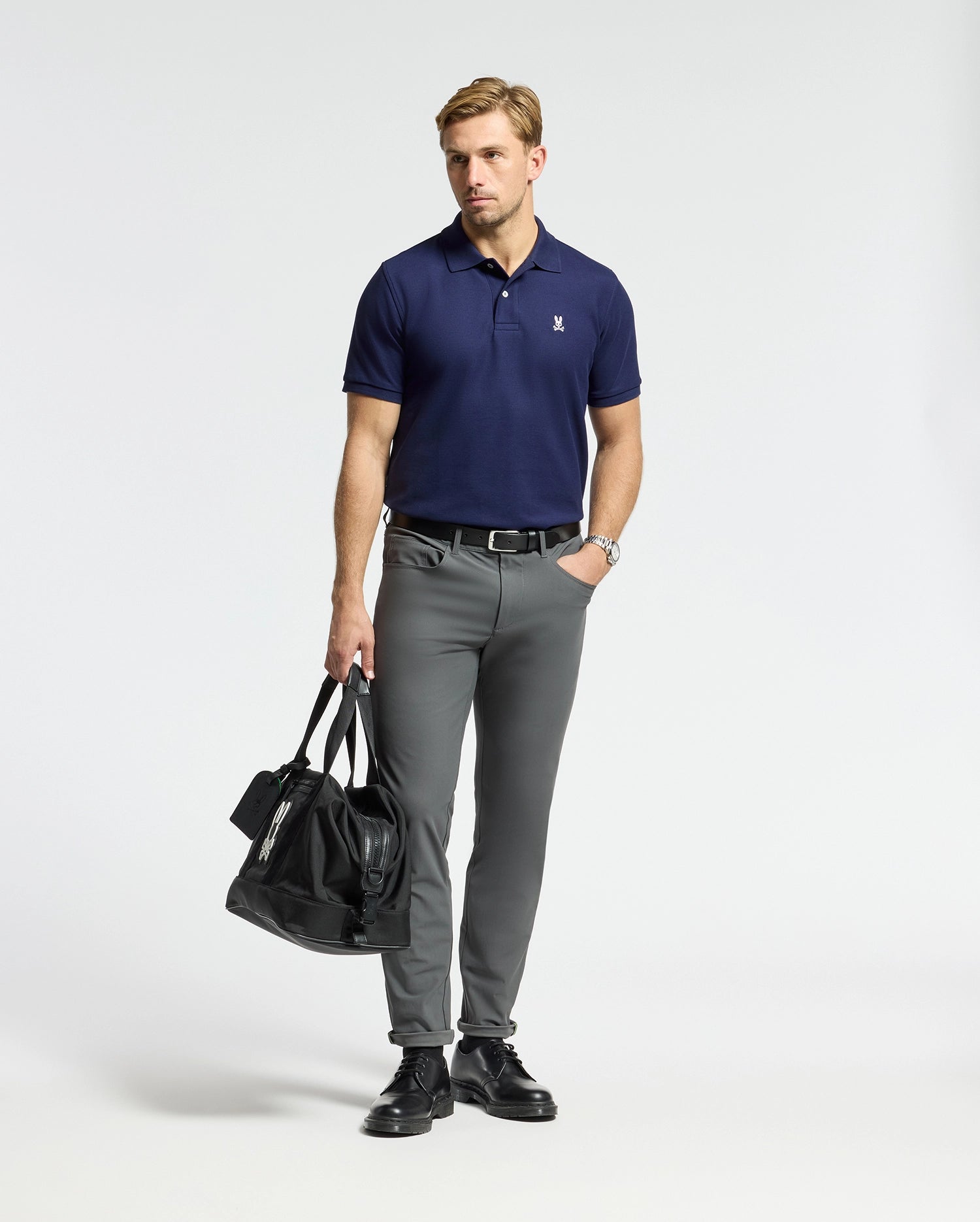 MENS CLASSIC PIQUE POLO SHIRT - B6K001CRPC - Image 7