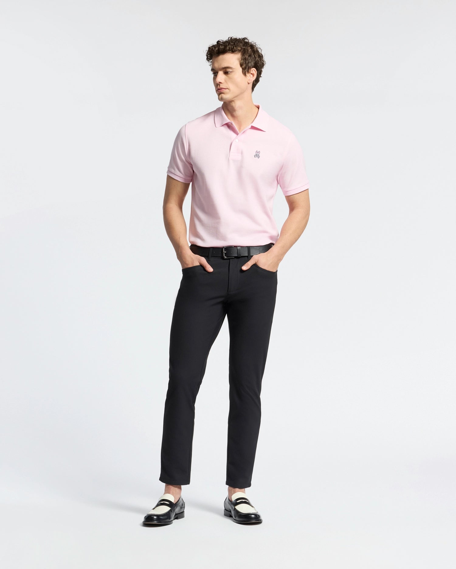 MENS CLASSIC PIQUE POLO SHIRT - B6K001CRPC - Image 7