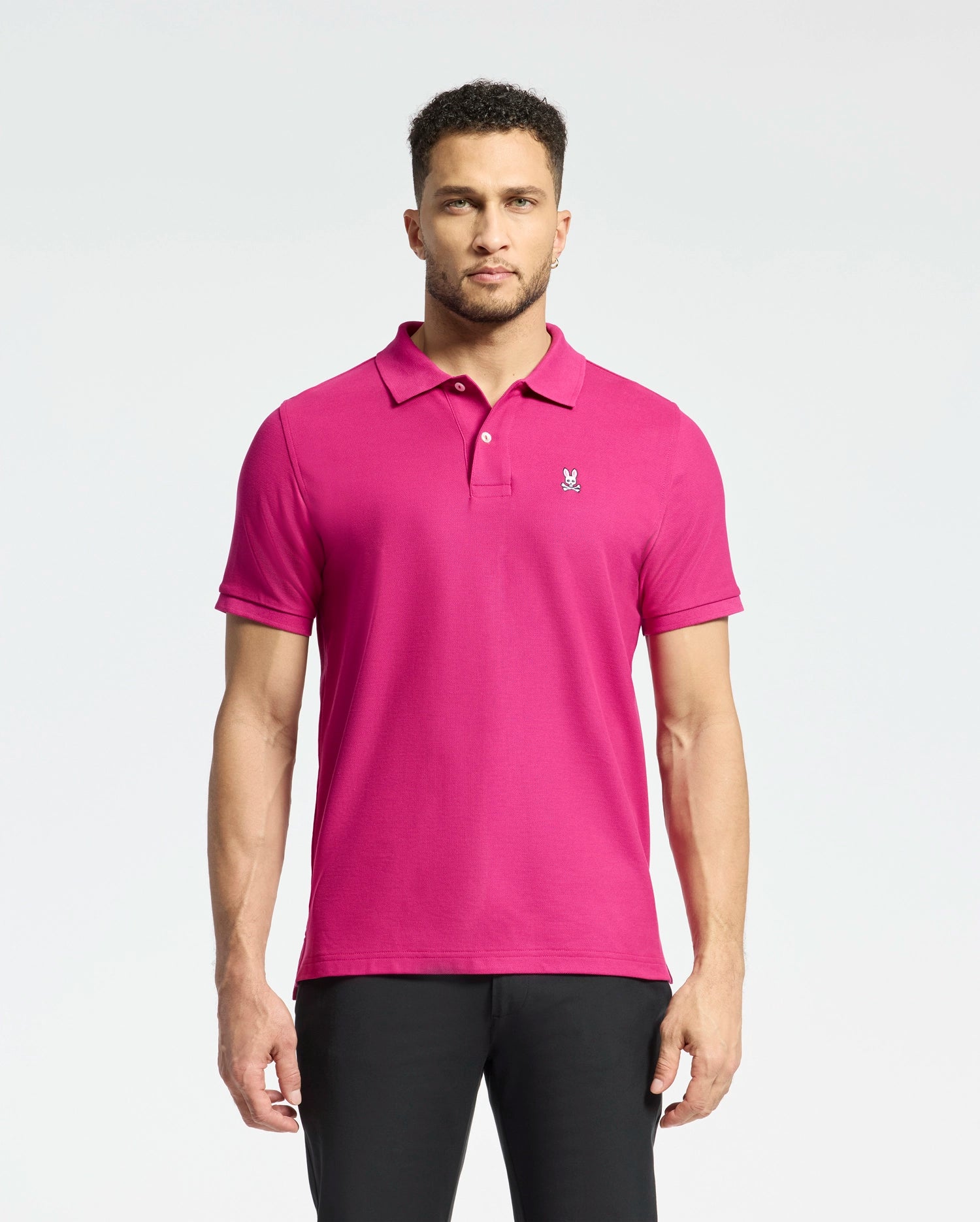MENS CLASSIC PIQUE POLO SHIRT - B6K001CRPC - Image 2