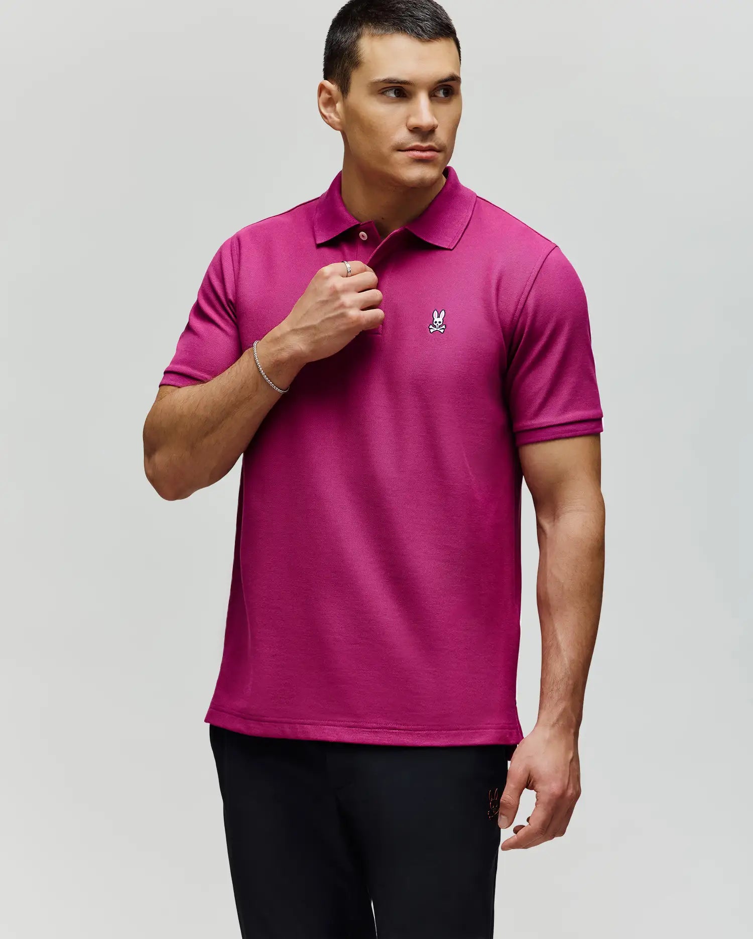 MENS CLASSIC PIQUE POLO SHIRT - B6K001F200 - Image 4
