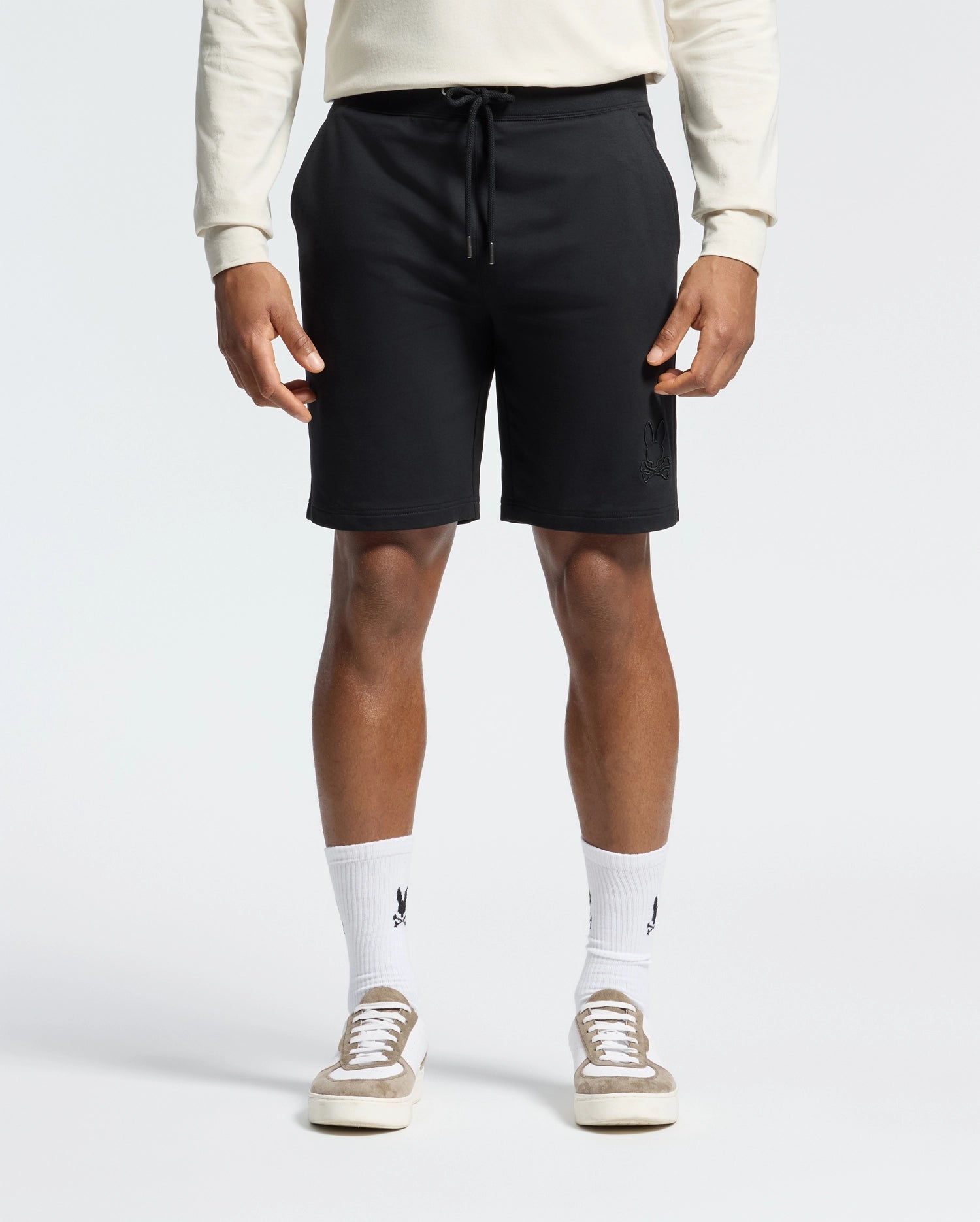 MENS LEVANZO FRENCH TERRY SWEATSHORT - B6R578F200