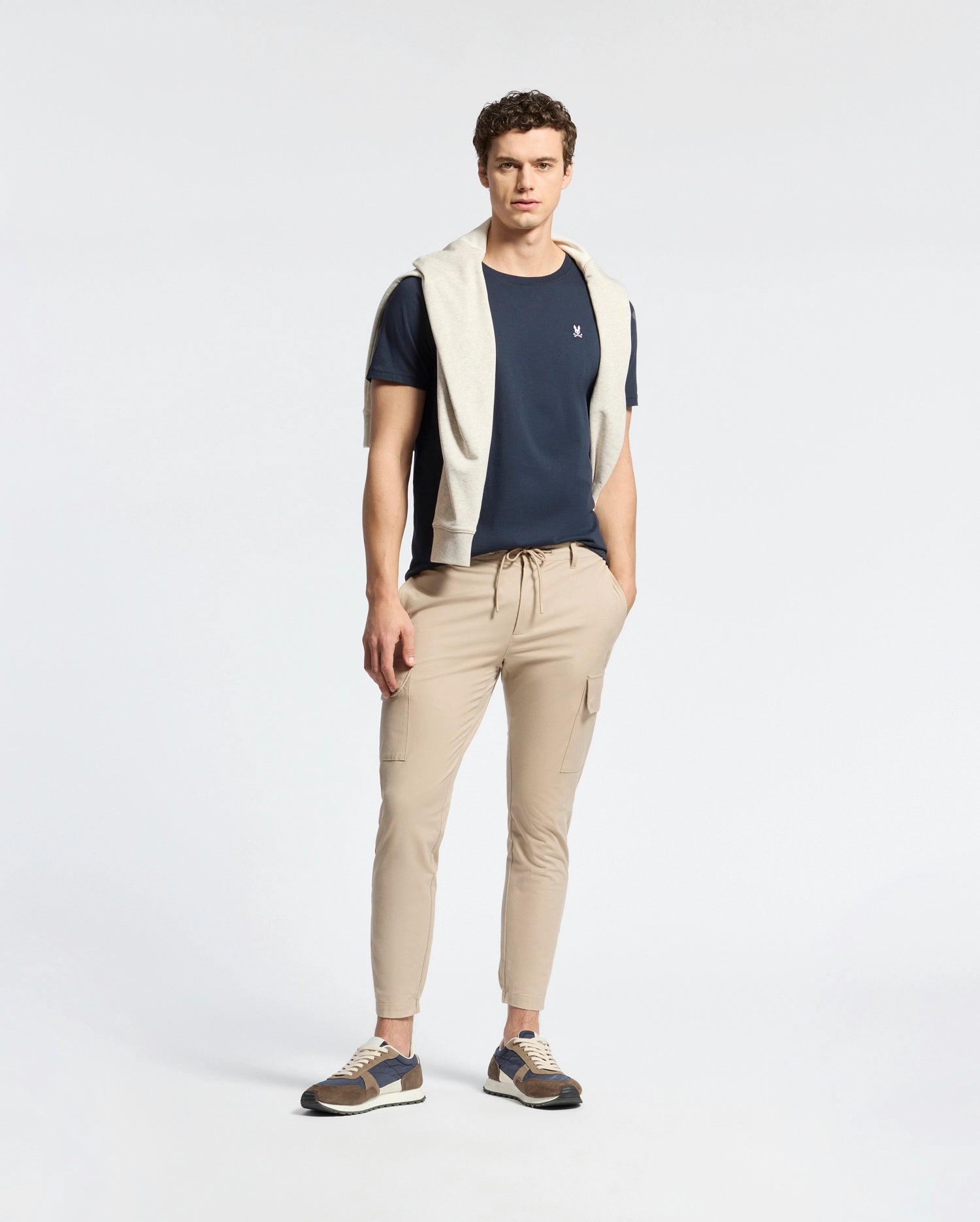 MENS CLASSIC CREW NECK TEE - B6U014CRPC - Image 6