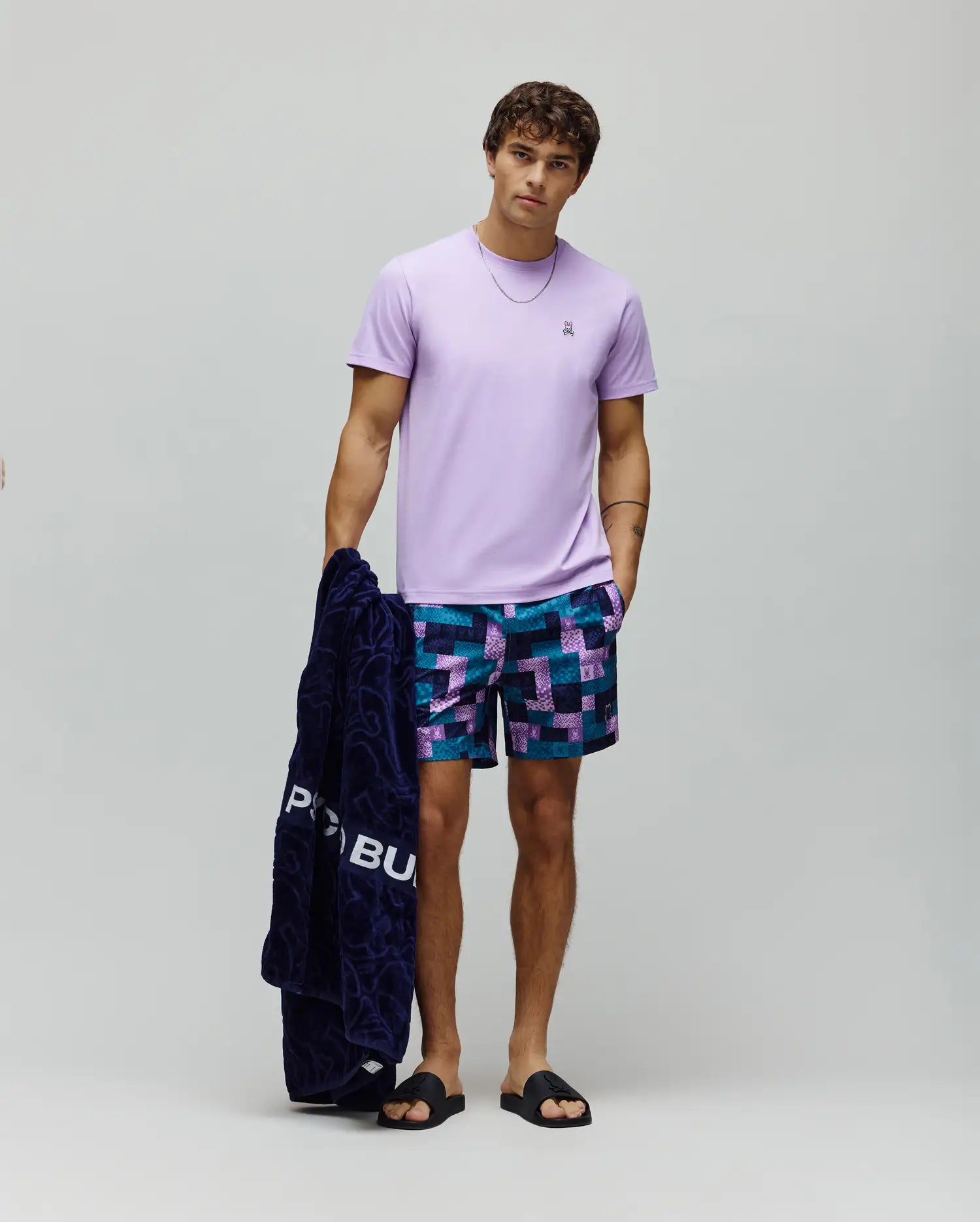 MENS CLASSIC CREW NECK TEE - B6U014F200 - Image 5