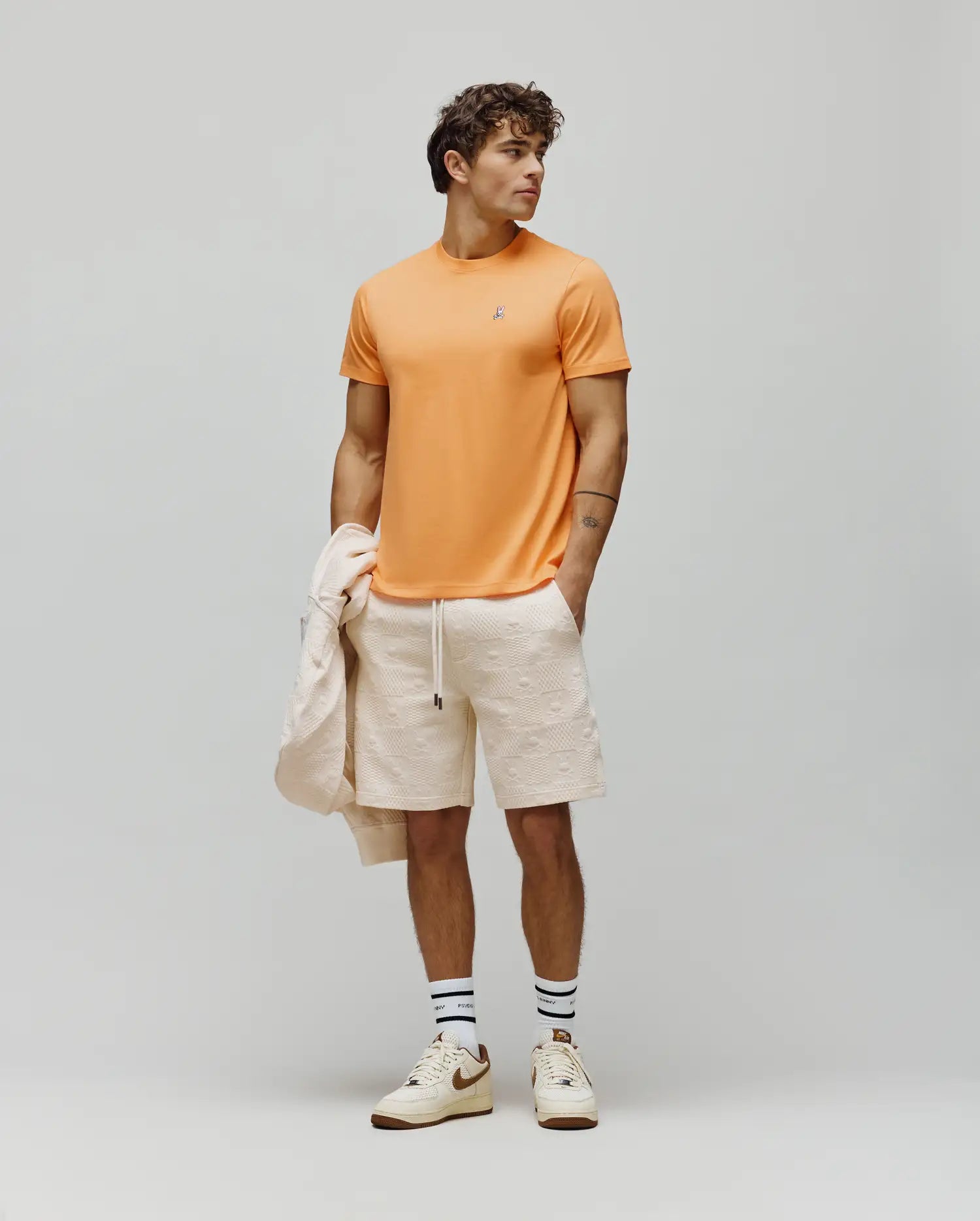 MENS CLASSIC CREW NECK TEE - B6U014F200 - Image 2