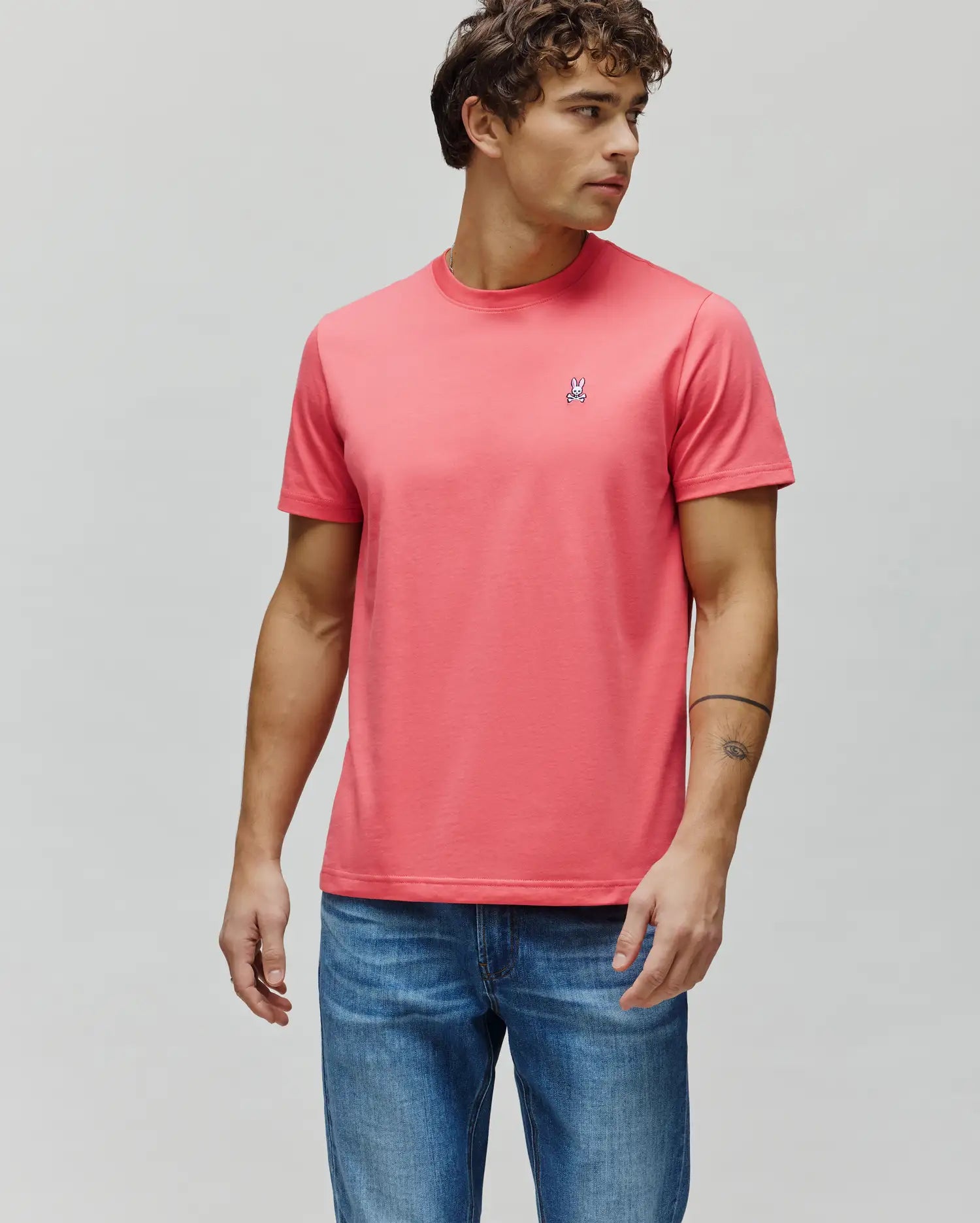 MENS CLASSIC CREW NECK TEE - B6U014F200 - Image 2