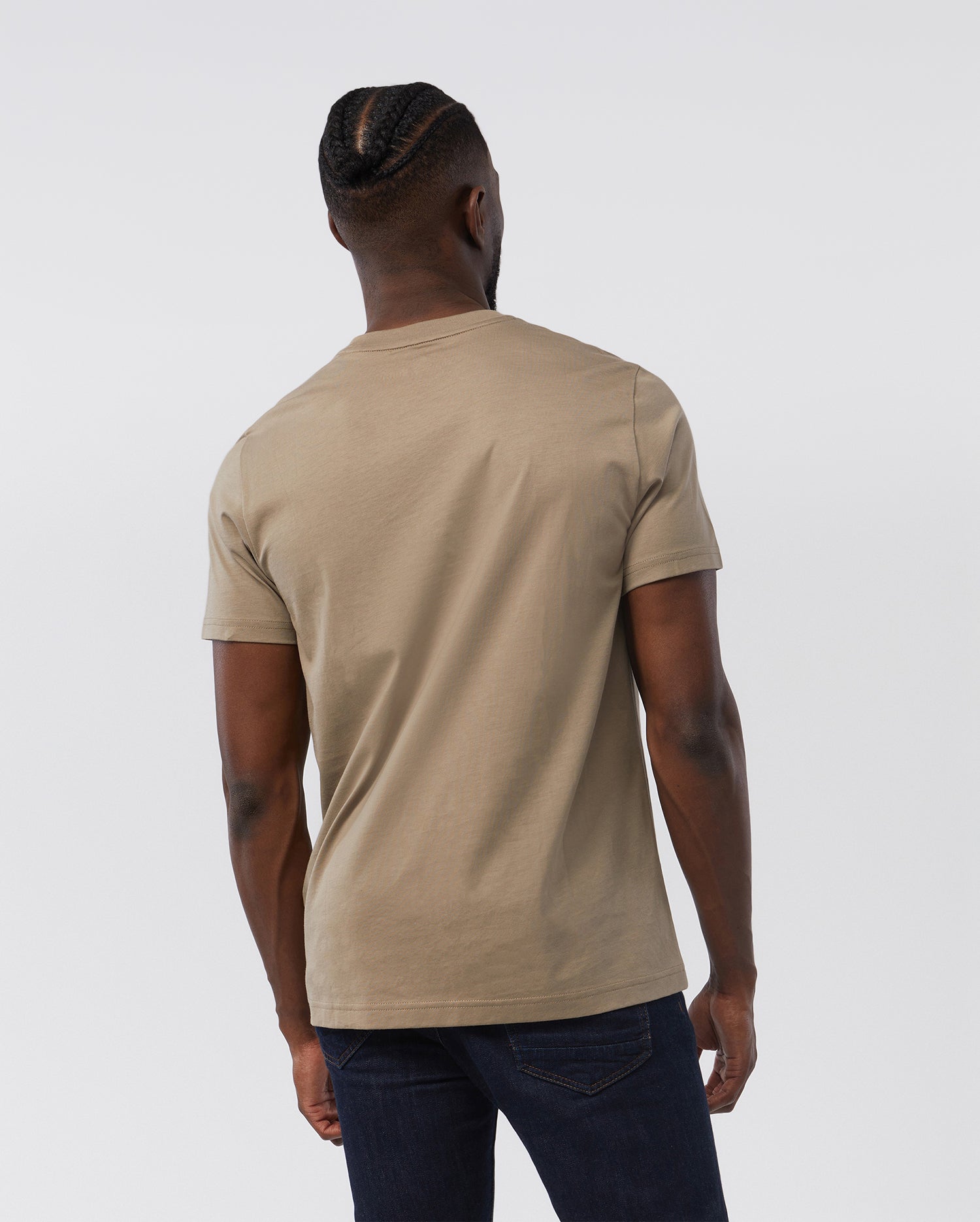 MENS CLASSIC CREW NECK TEE - B6U014CRPC - Image 6