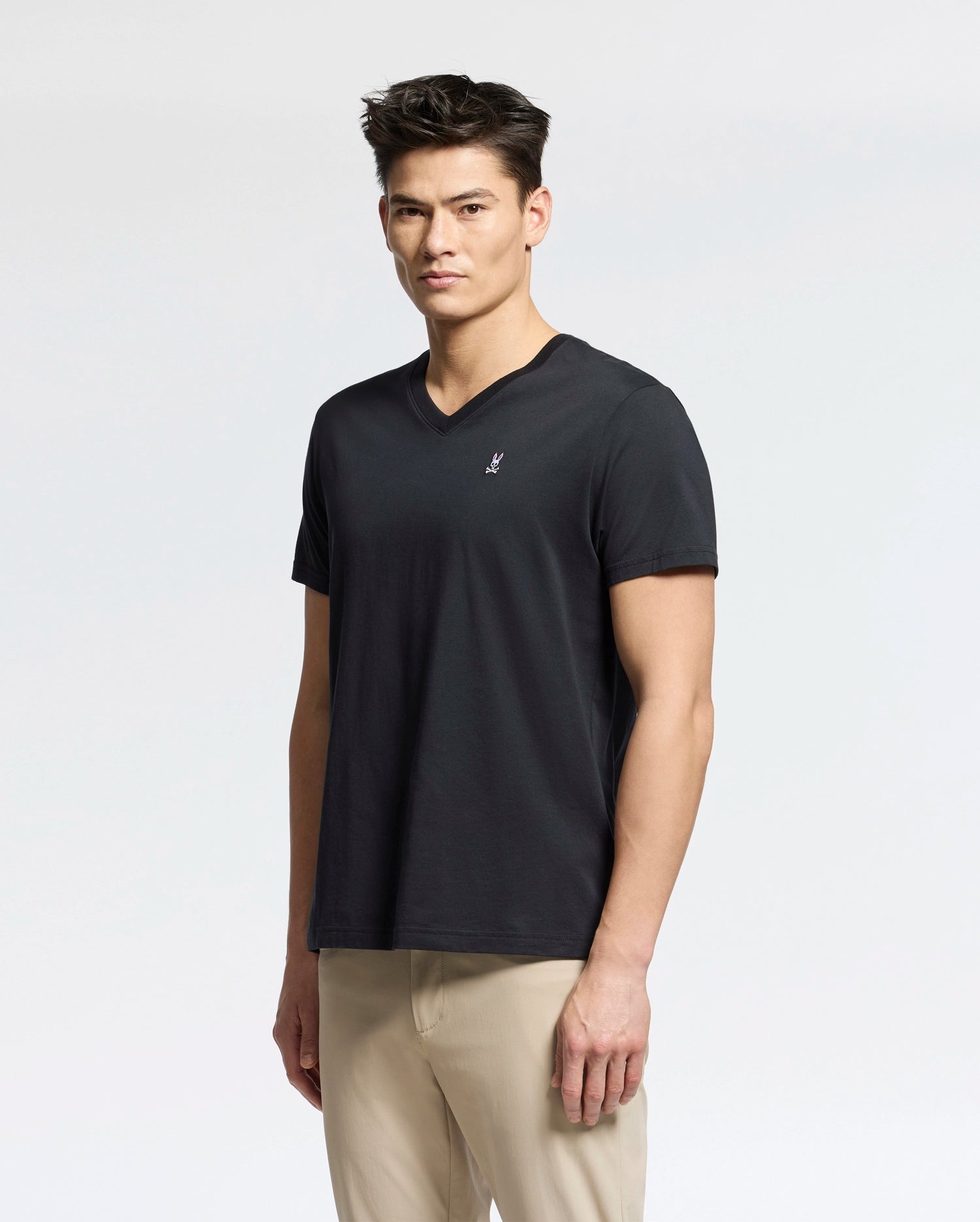 MENS CLASSIC V NECK TEE - B6U100ARPC - Image 6