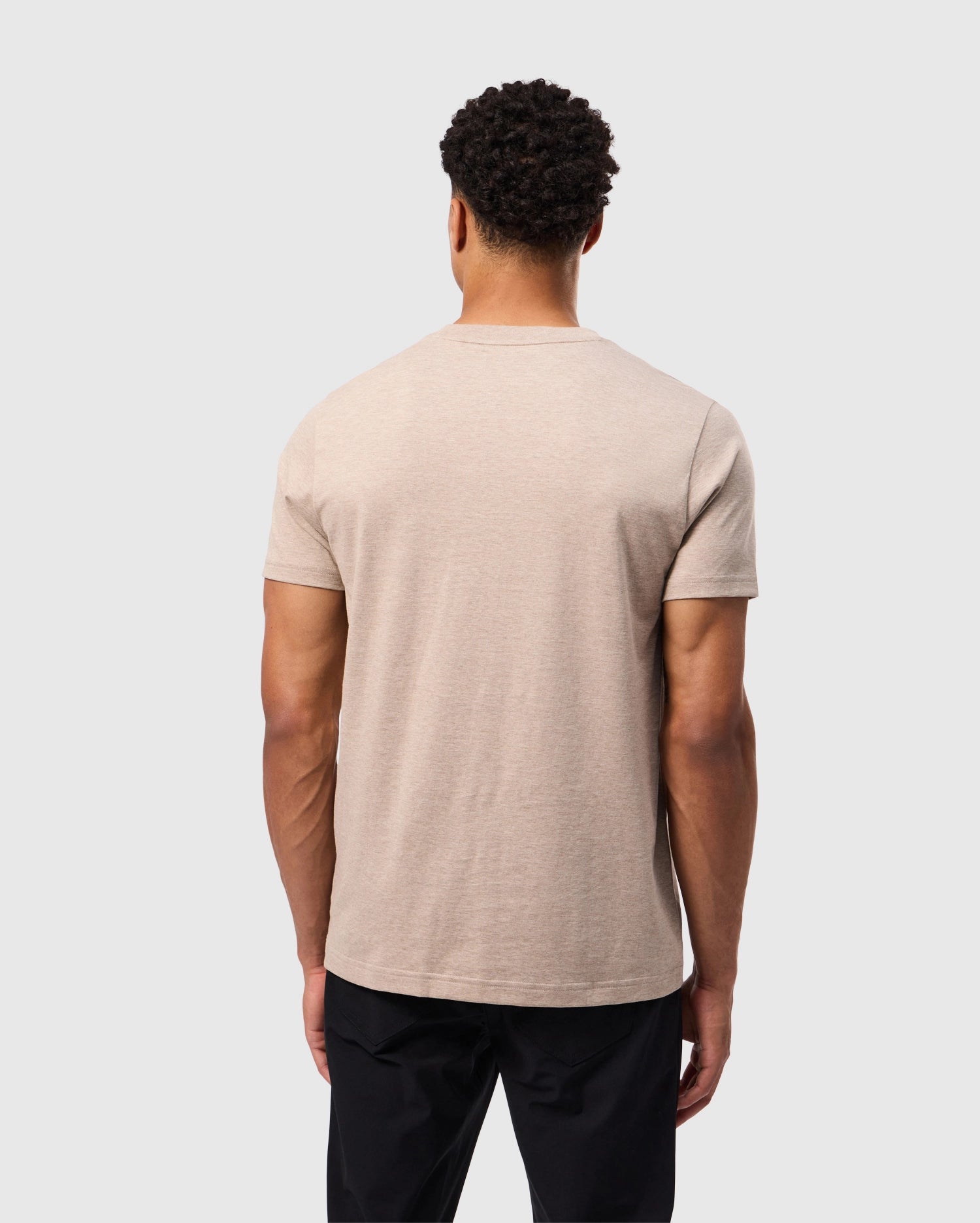 MENS JAMES PREMIUM CREW NECK TEE - B6U952D200 - Image 6