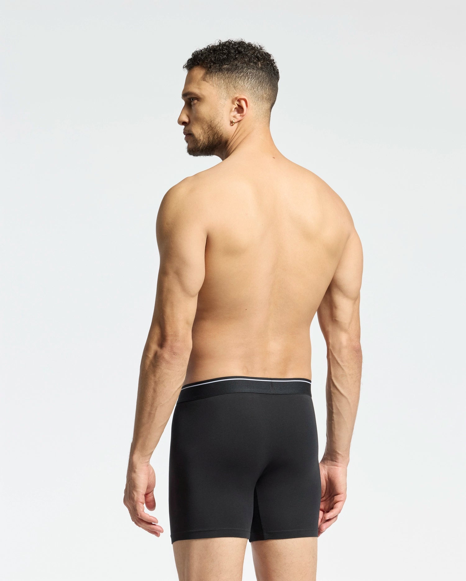 MENS SOLID KNIT 2 PACK BOXER BRIEF - B6V906ARCM - Image 3