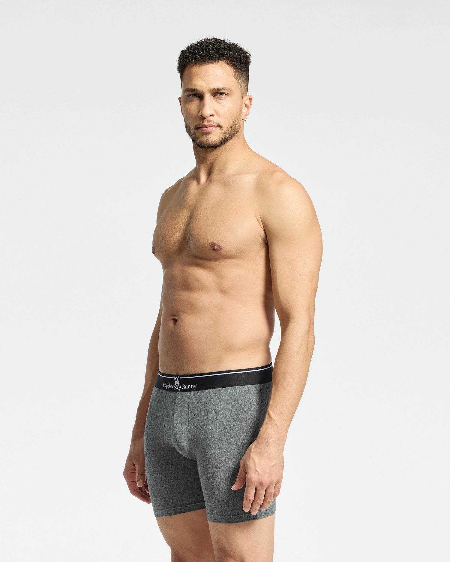MENS SOLID KNIT 2 PACK BOXER BRIEF - B6V906ARCM - Image 2