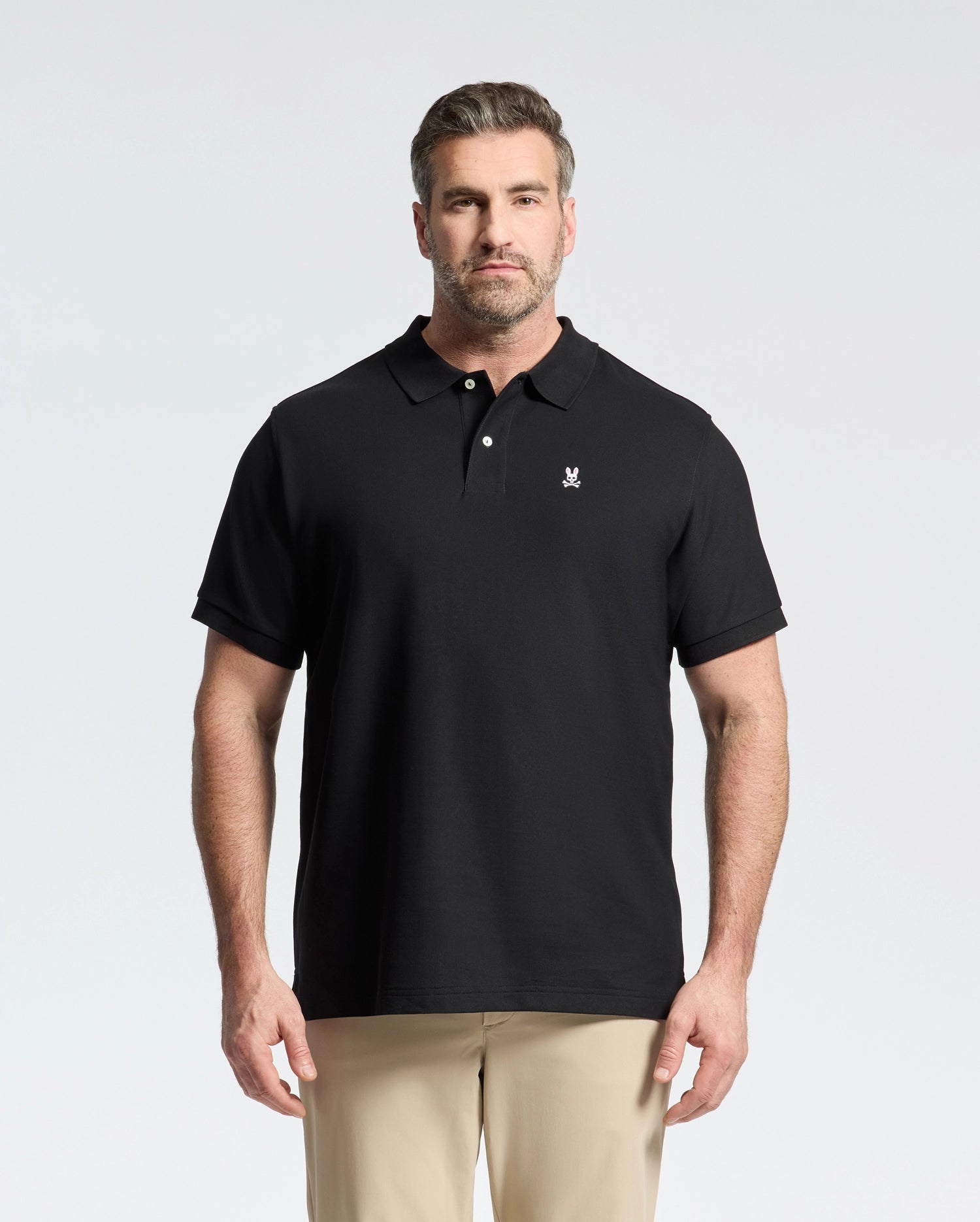 MENS BIG AND TALL CLASSIC PIQUE POLO SHIRT - B9K001ARPC