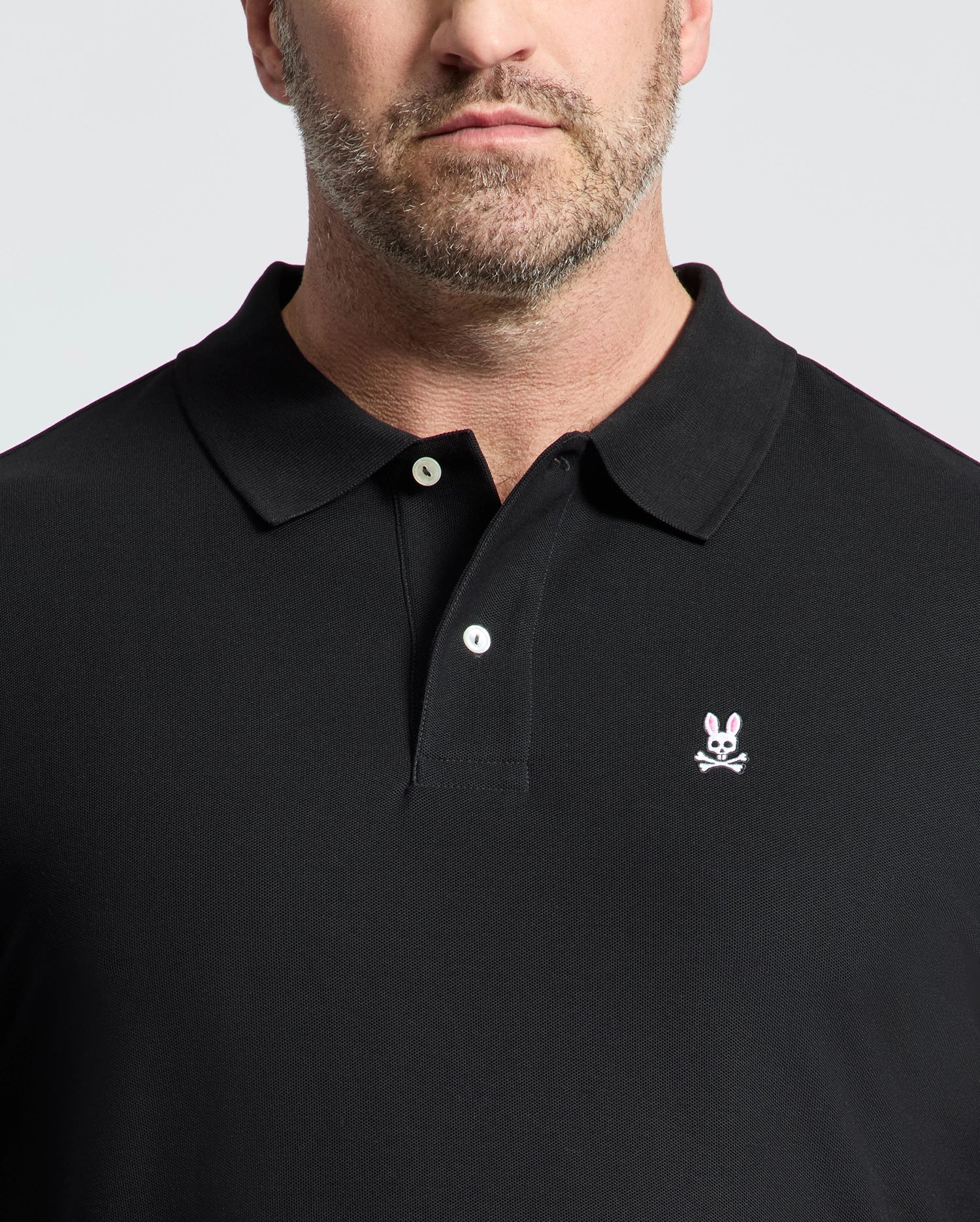 MENS BIG AND TALL CLASSIC PIQUE POLO SHIRT - B9K001ARPC - Image 3