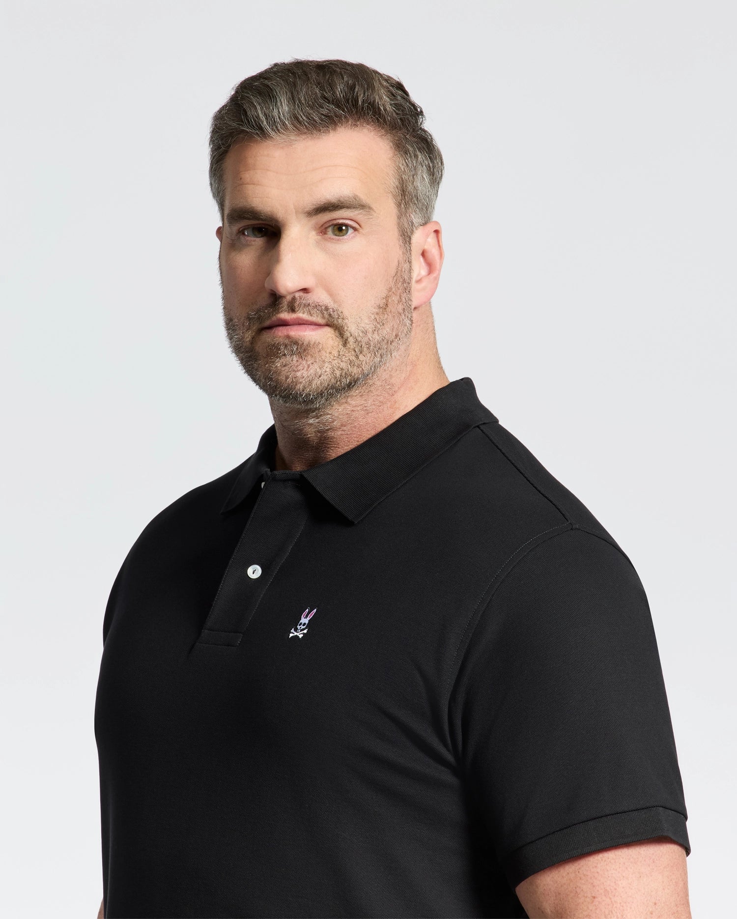 MENS BIG AND TALL CLASSIC PIQUE POLO SHIRT - B9K001ARPC - Image 2