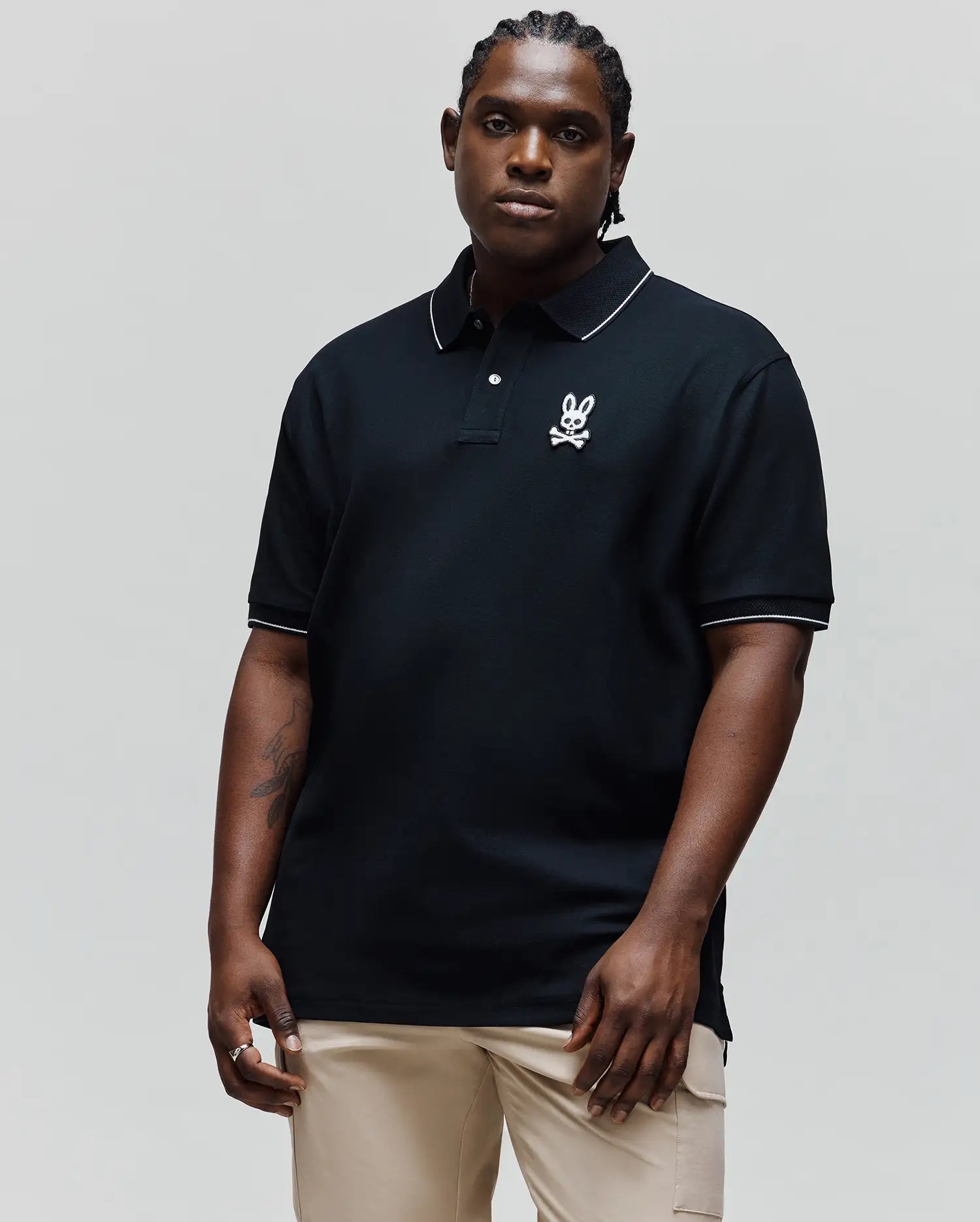 BIG AND TALL TATE BUNNY PIQUE POLO - BT0100015 - Image 3