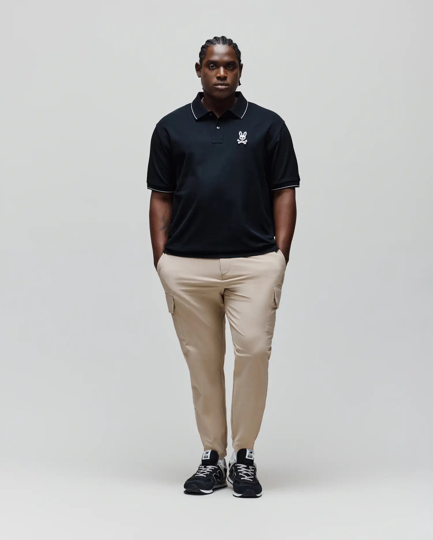 BIG AND TALL TATE BUNNY PIQUE POLO - BT0100015 - Image 4