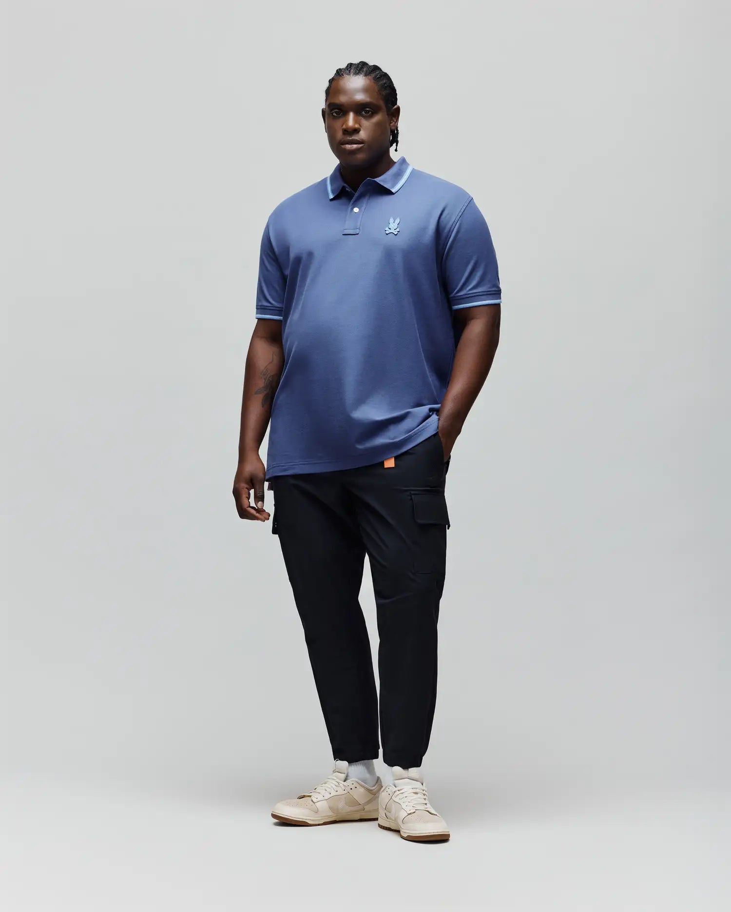 MENS BIG AND TALL GABIN PIQUE POLO - BT0100017 - Image 3