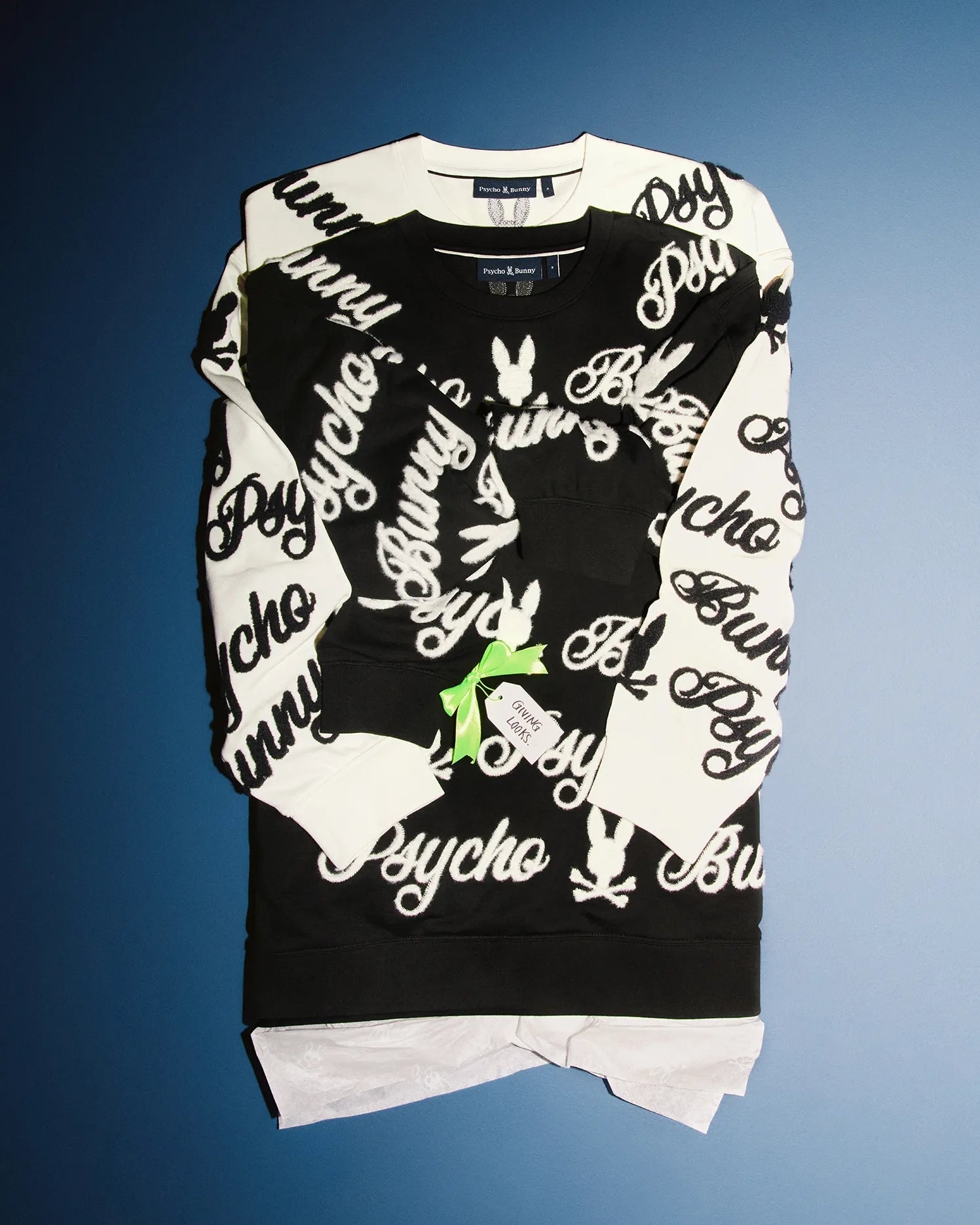 MENS SKYLAR ALL OVER FUZZY CREW - MT0500104 - Image 2