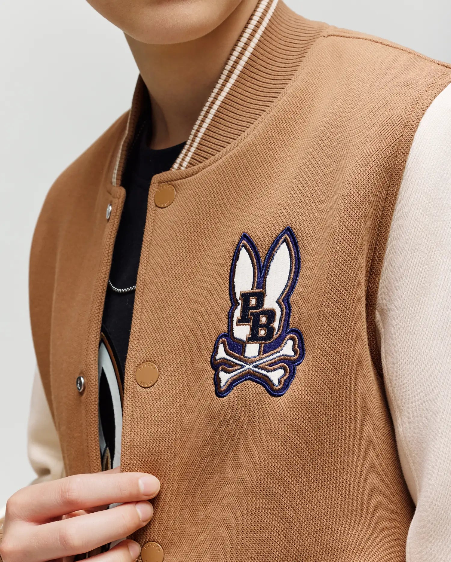 KIDS WADE KNIT VARSITY BOMBER - KO1100001 - Image 10