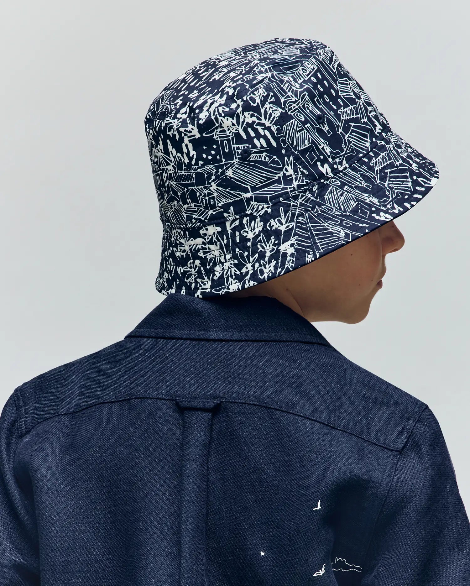 KIDS NAXOS REVERSIBLE BUCKET HAT - KO1500001 - Image 4