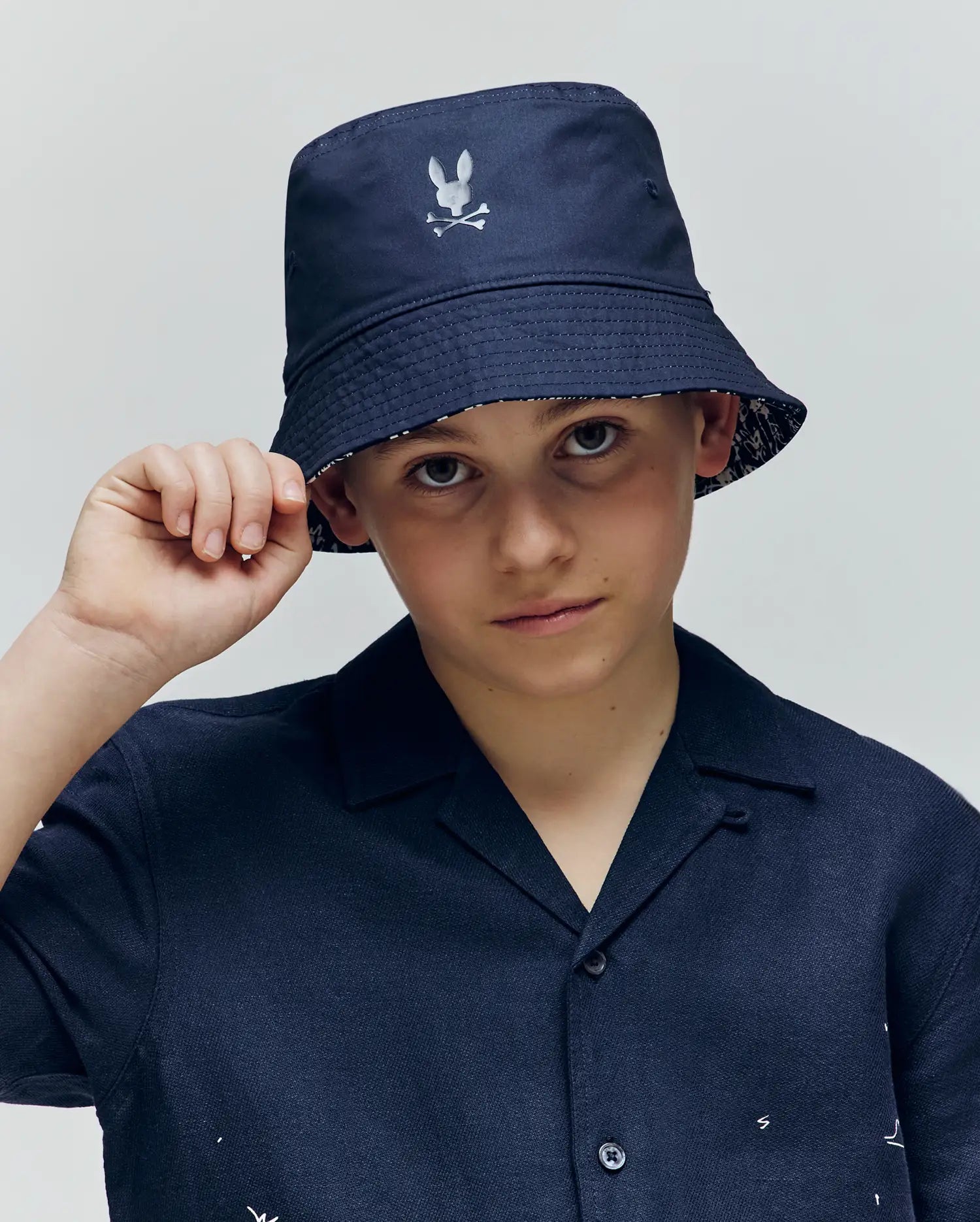KIDS NAXOS REVERSIBLE BUCKET HAT - KO1500001 - Image 2