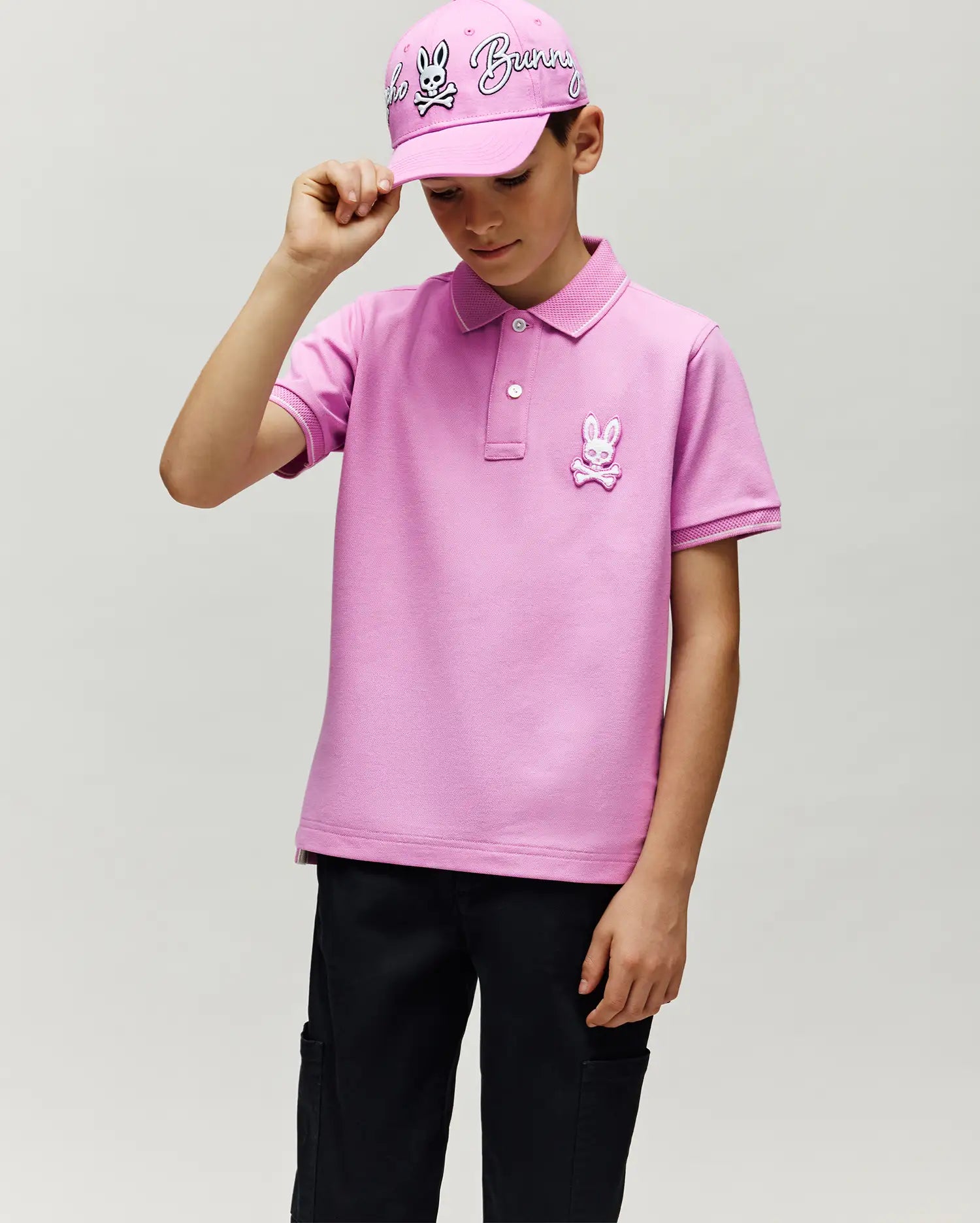 KIDS TATE BUNNY PIQUE POLO - KT0100063 - Image 3