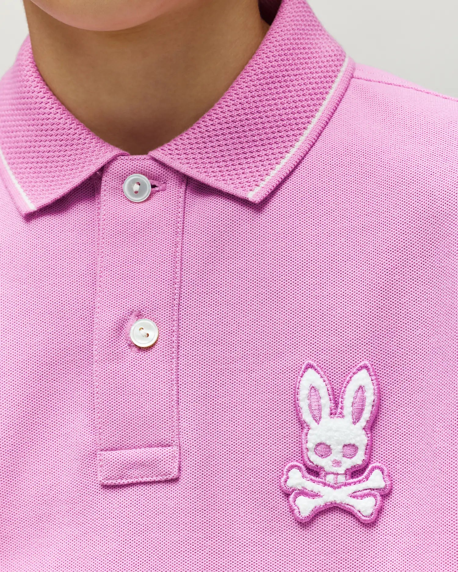 KIDS TATE BUNNY PIQUE POLO - KT0100063 - Image 2
