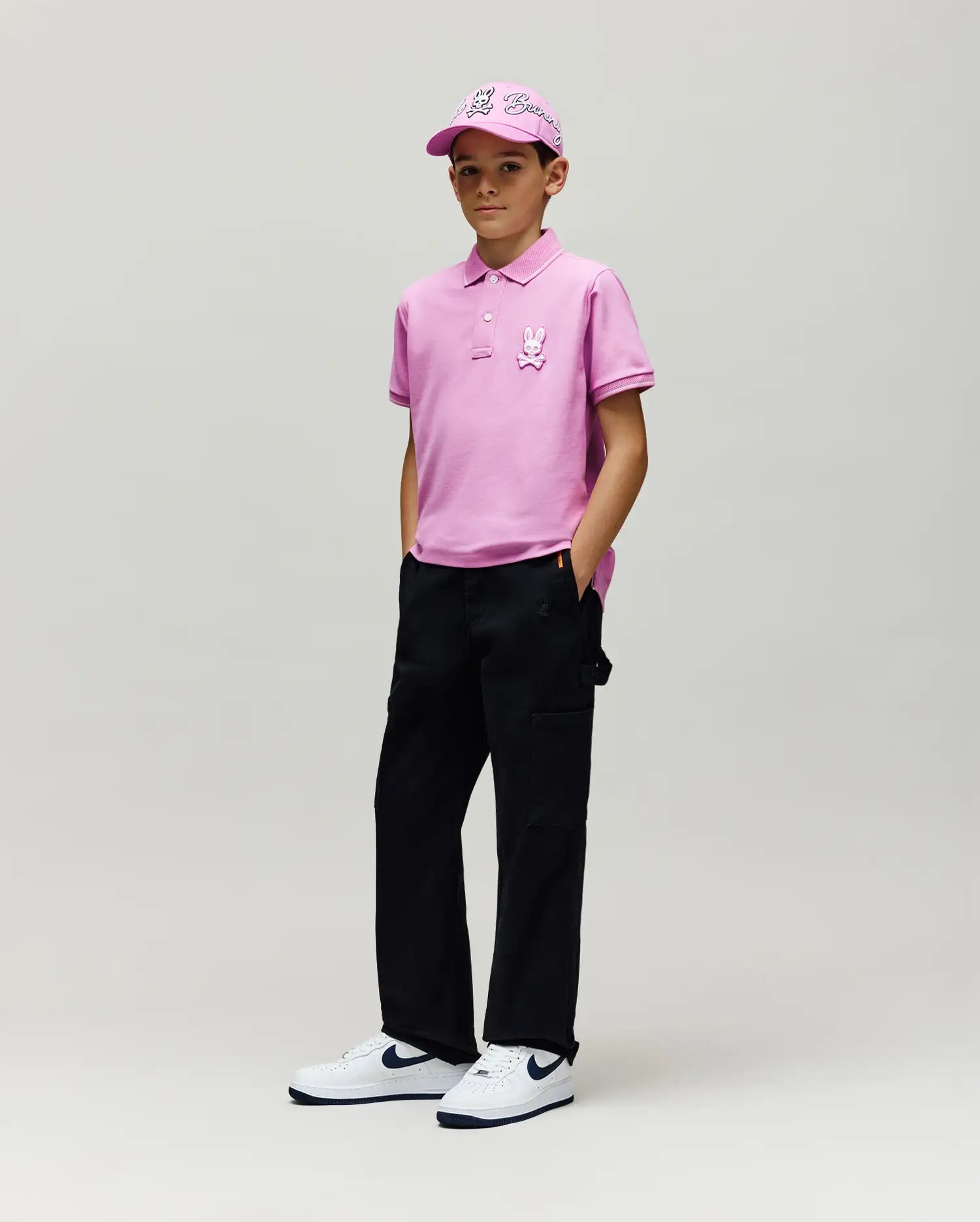 KIDS TATE BUNNY PIQUE POLO - KT0100063 - Image 4