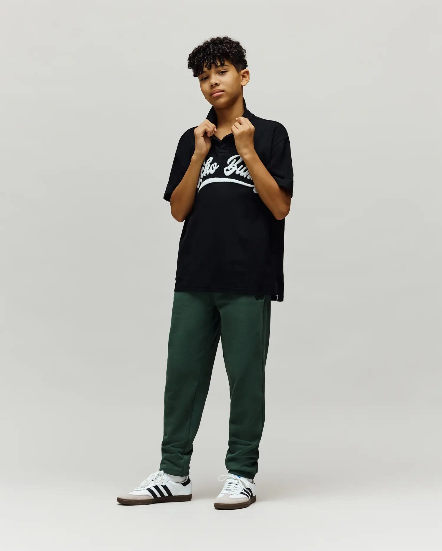 KIDS TATE WORDMARK PIQUE POLO - KT0100070 - Image 3