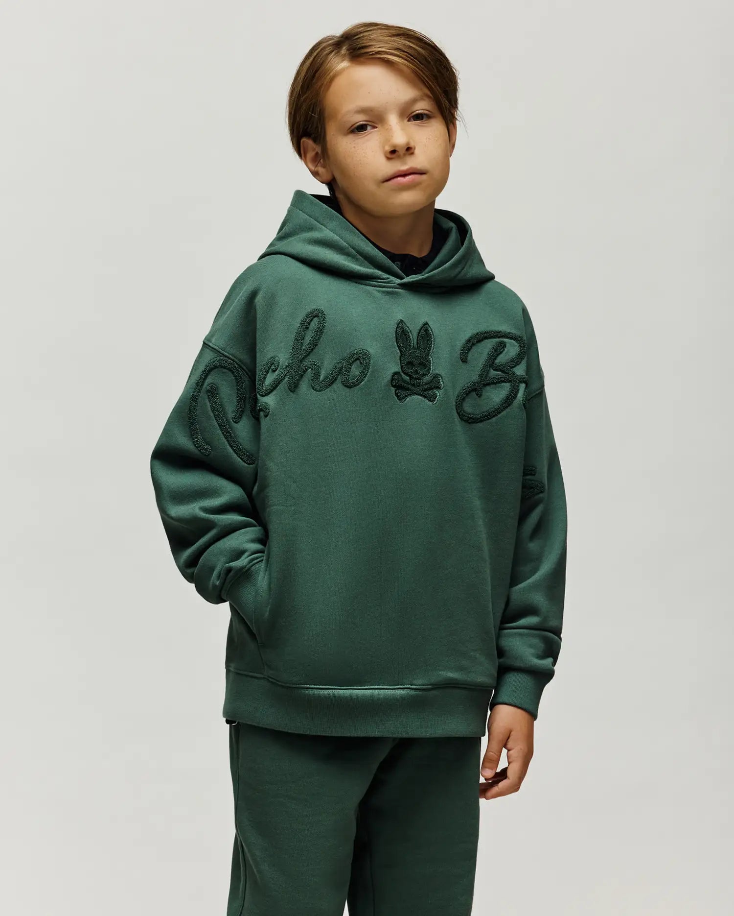 KIDS TATE CHENILLE HOODIE - KT0500041 - Image 3