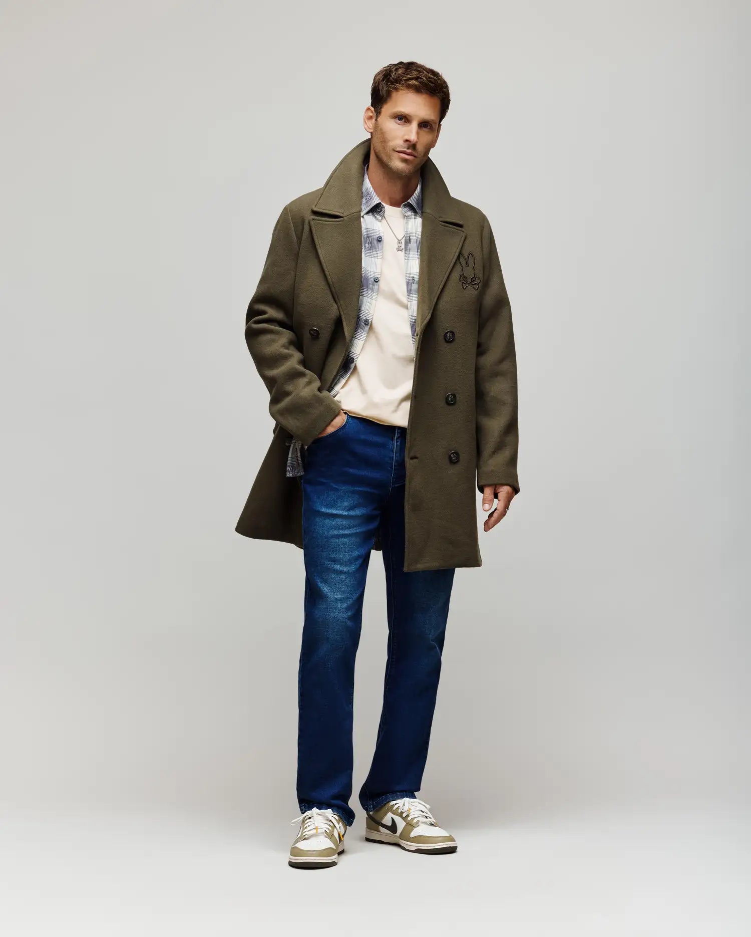 MENS ACE KNIT STRAIGHT LEG DENIM PANT - MB0600012 - Image 5