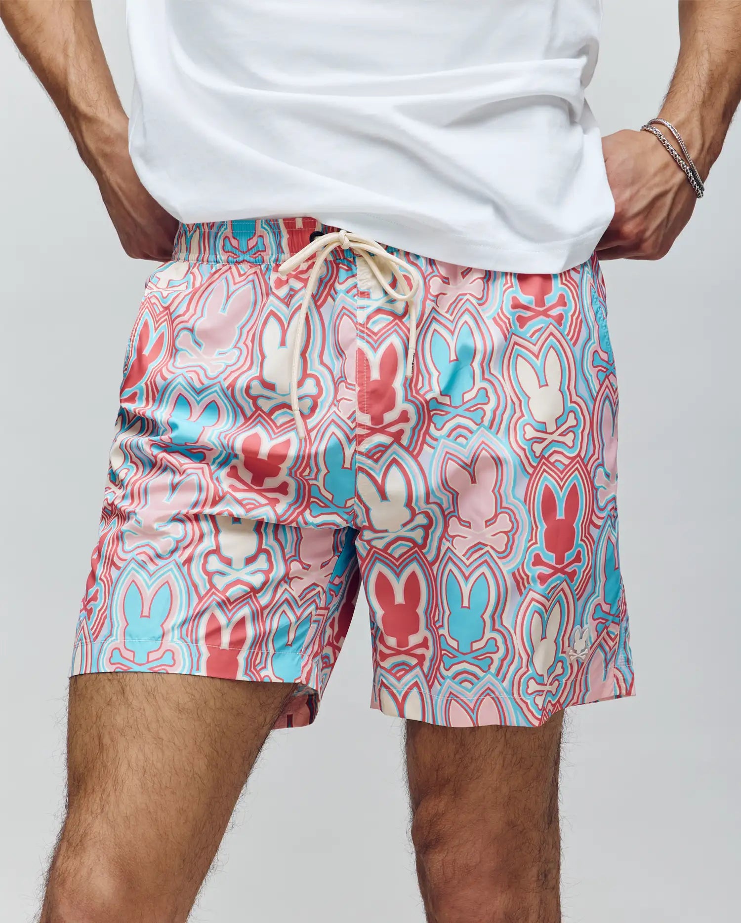 MENS CHUCK ALL OVER PRINT LIGHTWEIGHT SWIM TRUNK - MB1000003 - Image 2