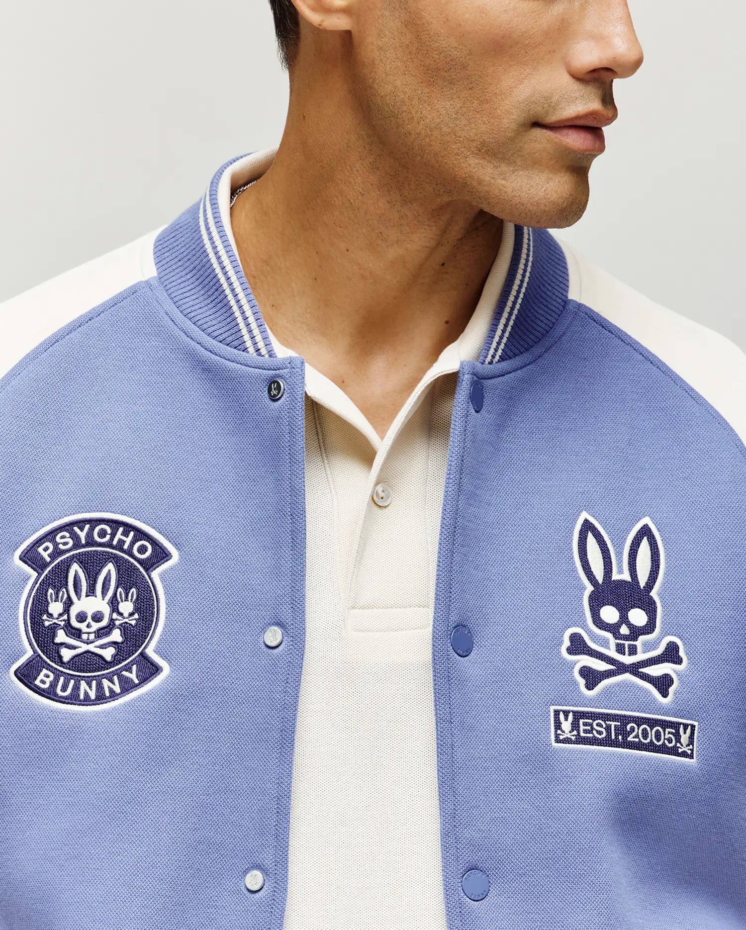 MENS RYDER KNIT VARSITY BOMBER - MO1100034 - Image 2