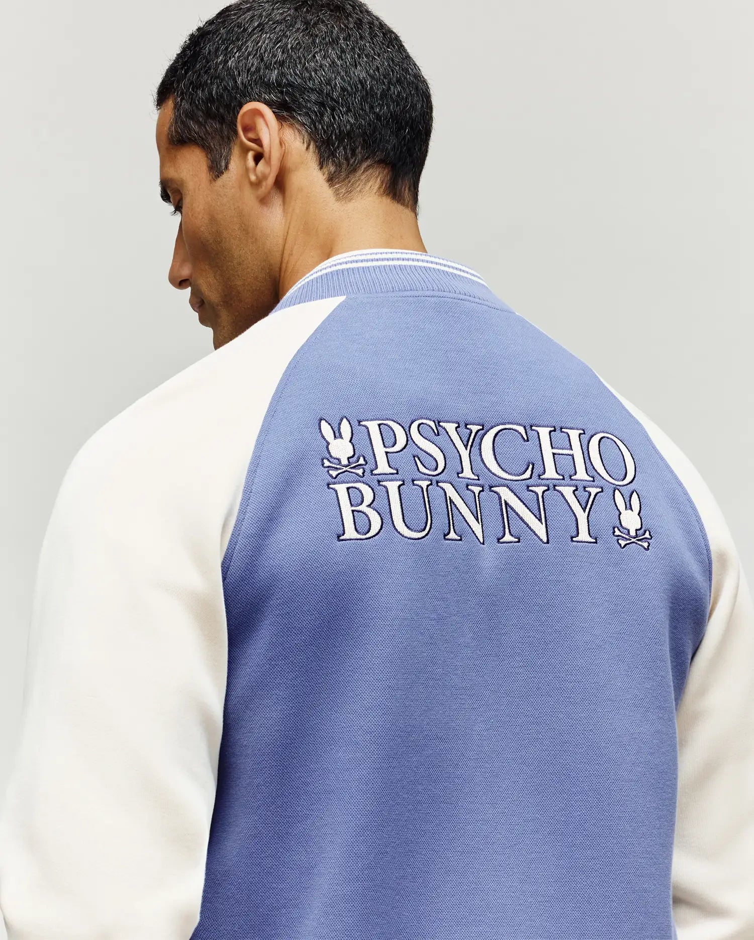 MENS RYDER KNIT VARSITY BOMBER - MO1100034 - Image 3