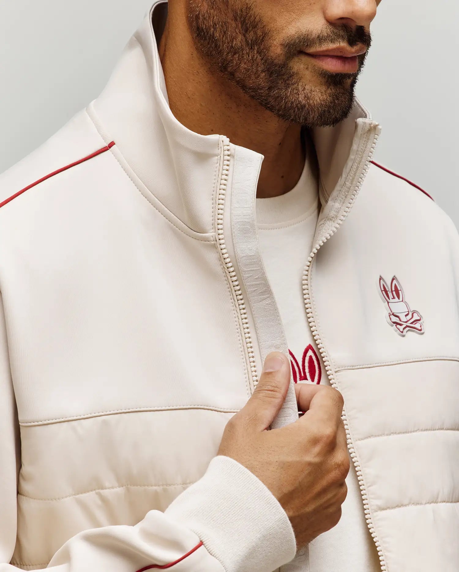 MENS SYLAS MIX MEDIA JACKET - MO1100037 - Image 2