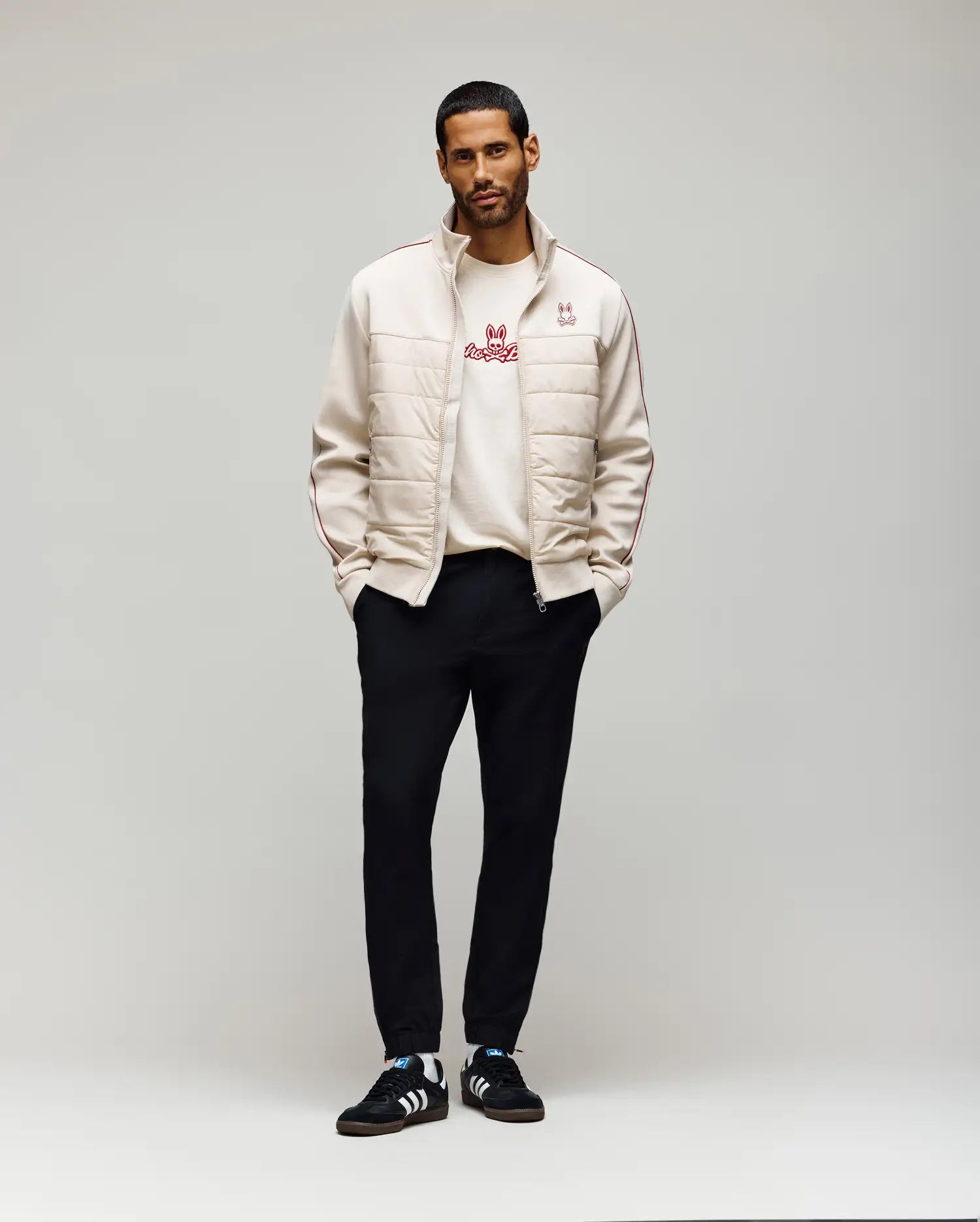 MENS SYLAS MIX MEDIA JACKET - MO1100037 - Image 4