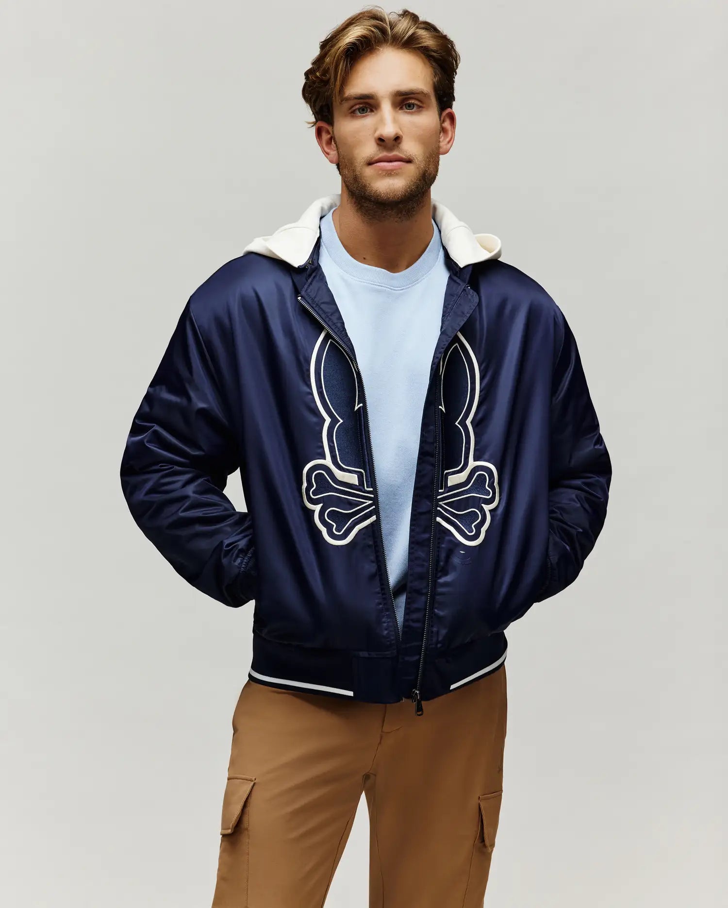 MENS MAGNUS RELAXED BOMBER - MO1100054 - Image 3