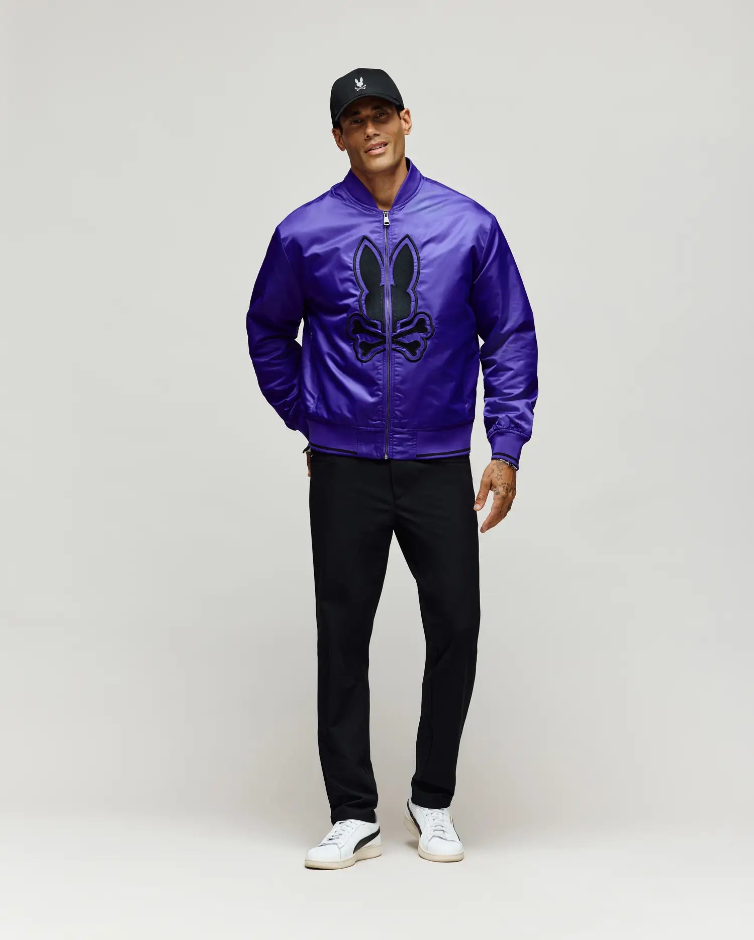 MENS MAGNUS RELAXED BOMBER - MO1100054 - Image 3