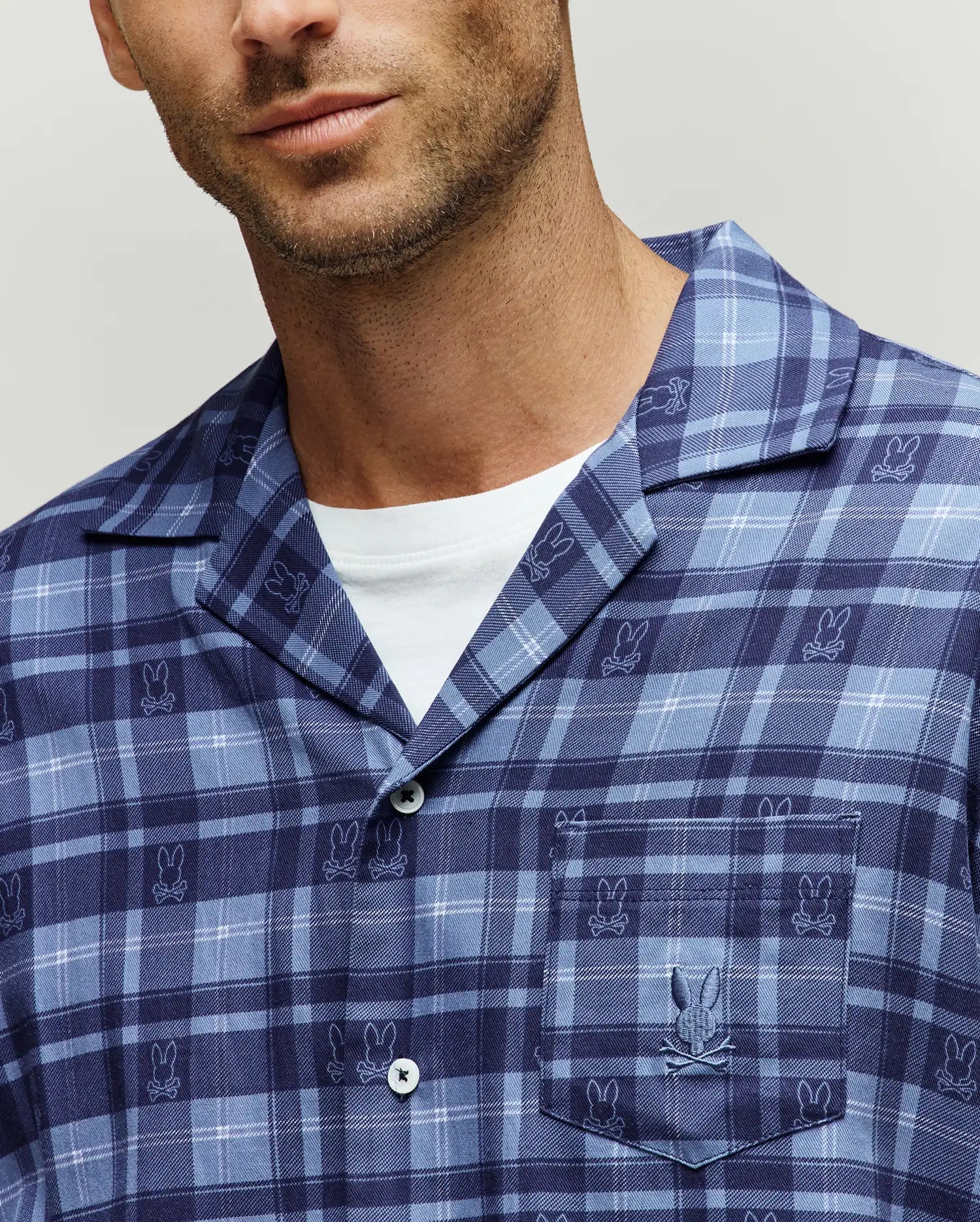 MENS IVO FLANNEL PAJAMA SET - MO1400016 - Image 3