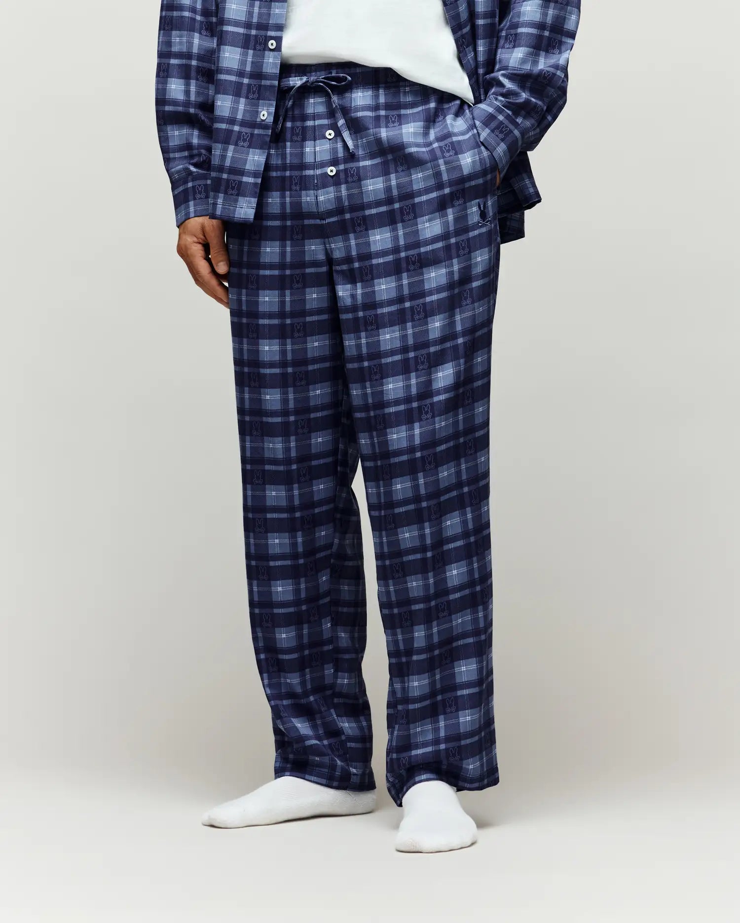 MENS IVO FLANNEL PAJAMA SET - MO1400016 - Image 7