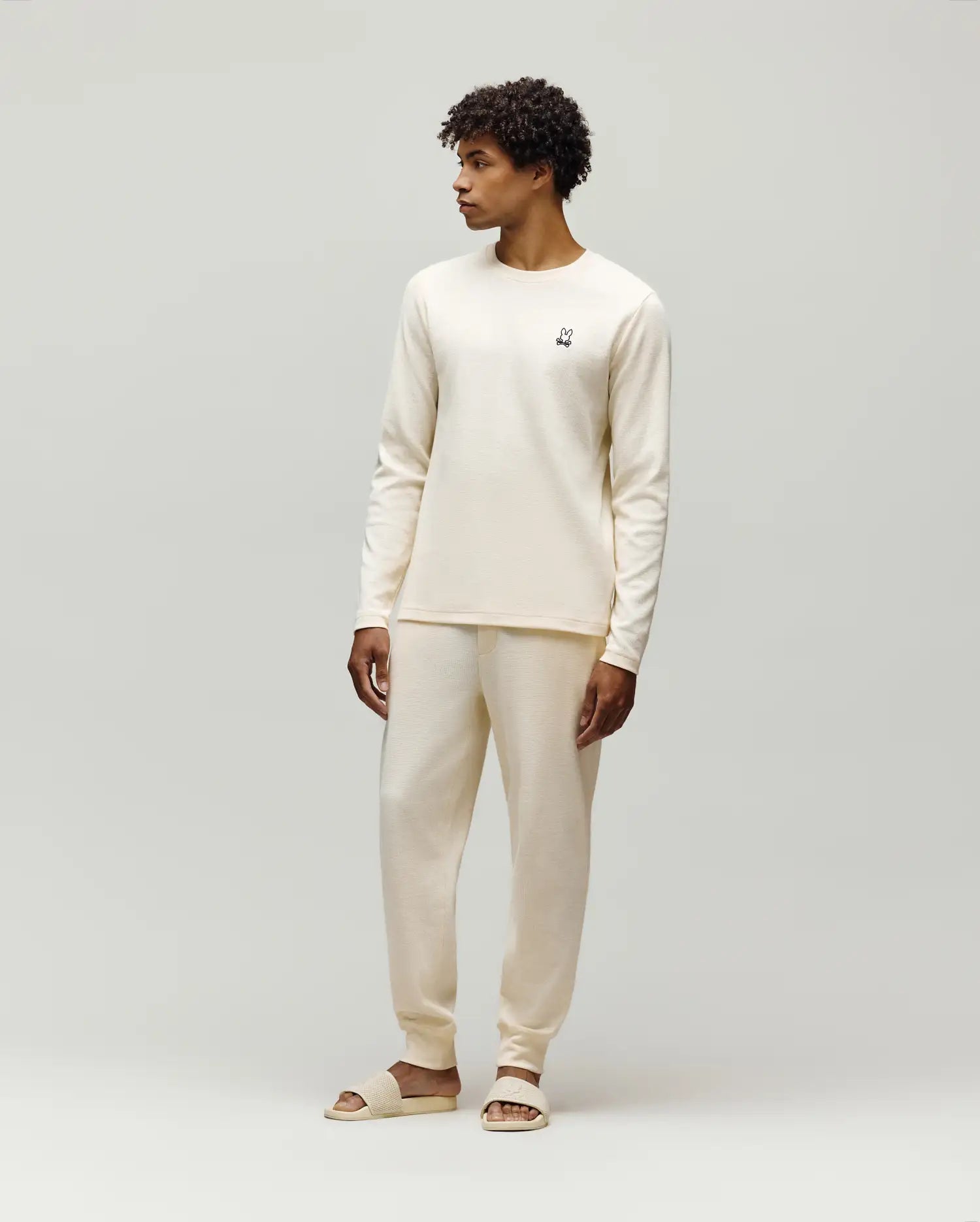 MENS NOE WAFFLE LOUNGE PANT - MO1400027 - Image 3