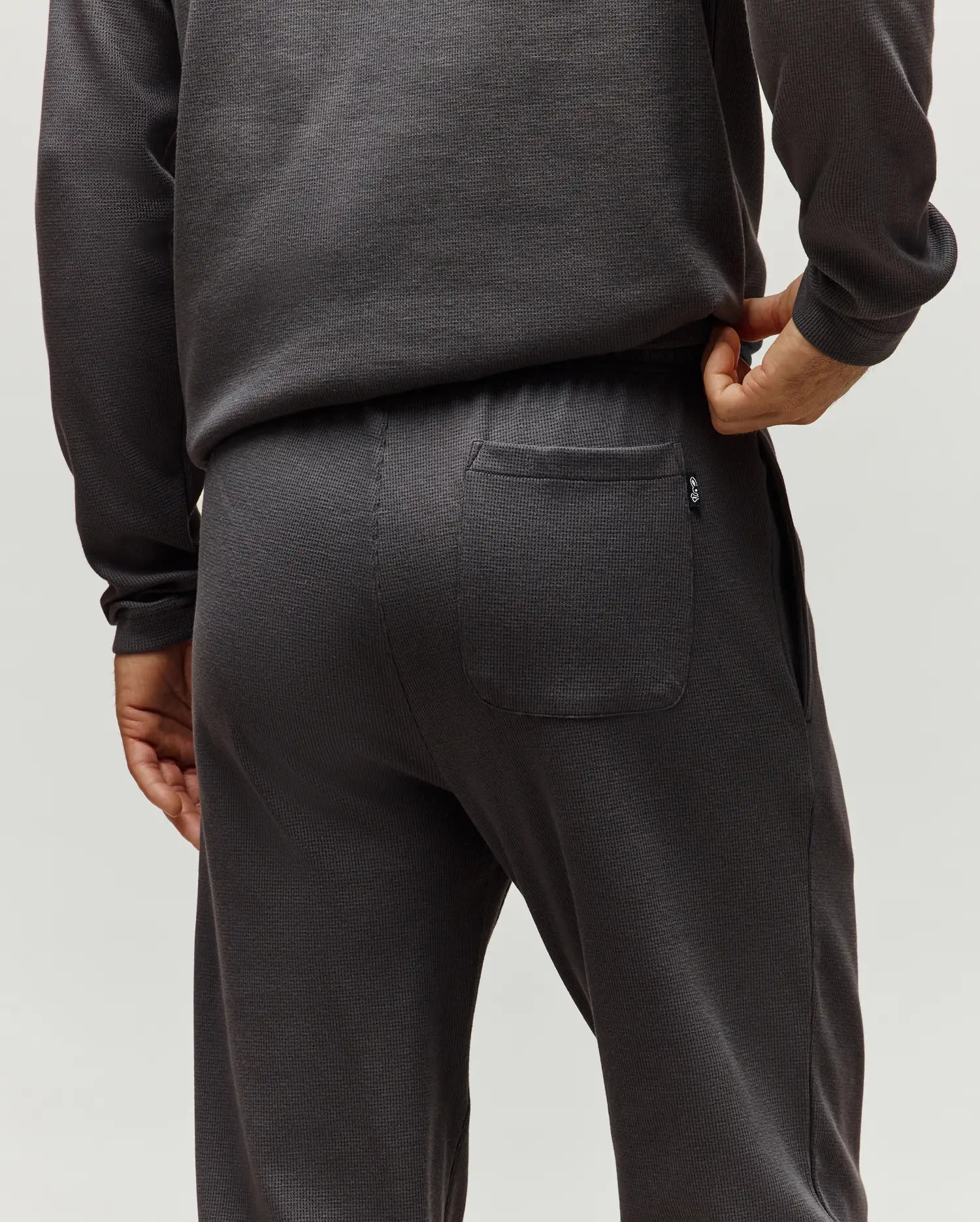 MENS NOE WAFFLE LOUNGE PANT - MO1400027 - Image 3