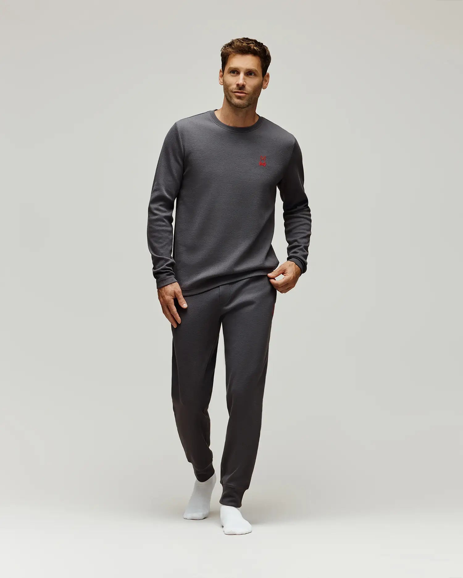 MENS NOE WAFFLE LOUNGE PANT - MO1400027 - Image 4