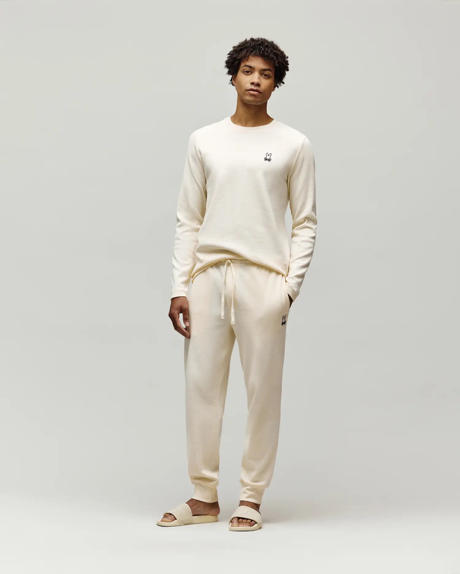 MENS NOE WAFFLE LOUNGE PANT - MO1400027 - Image 4