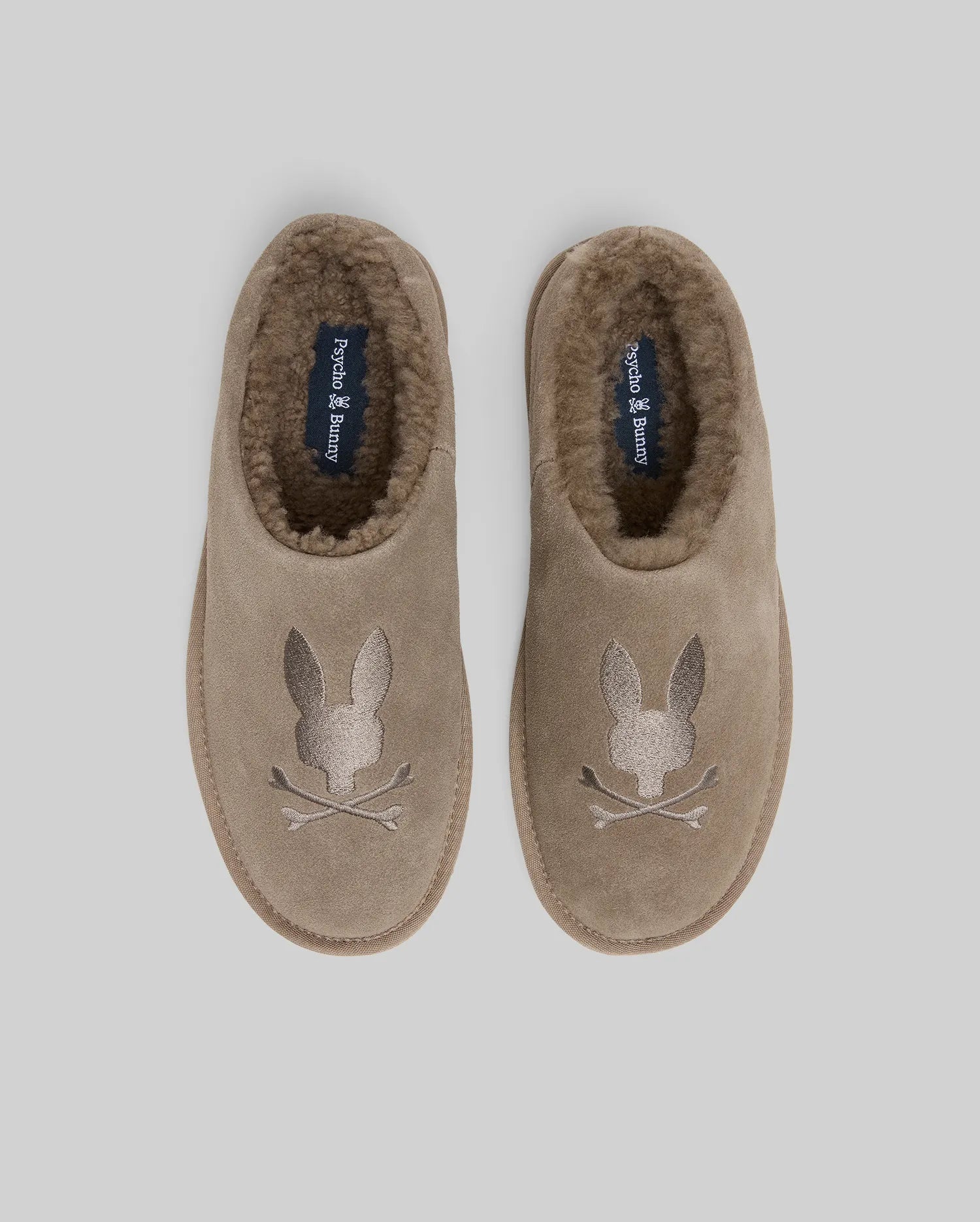 MENS SUEDE SHERPA BUNNY SLIPPER - MO1600002 - Image 3